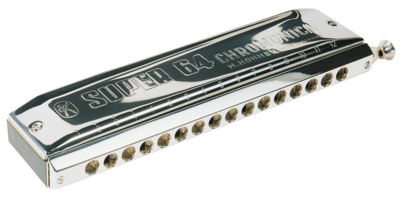 HARMONICA CHROMATIQUE HOHNER SUPER 64 X 7584/64 C - DO