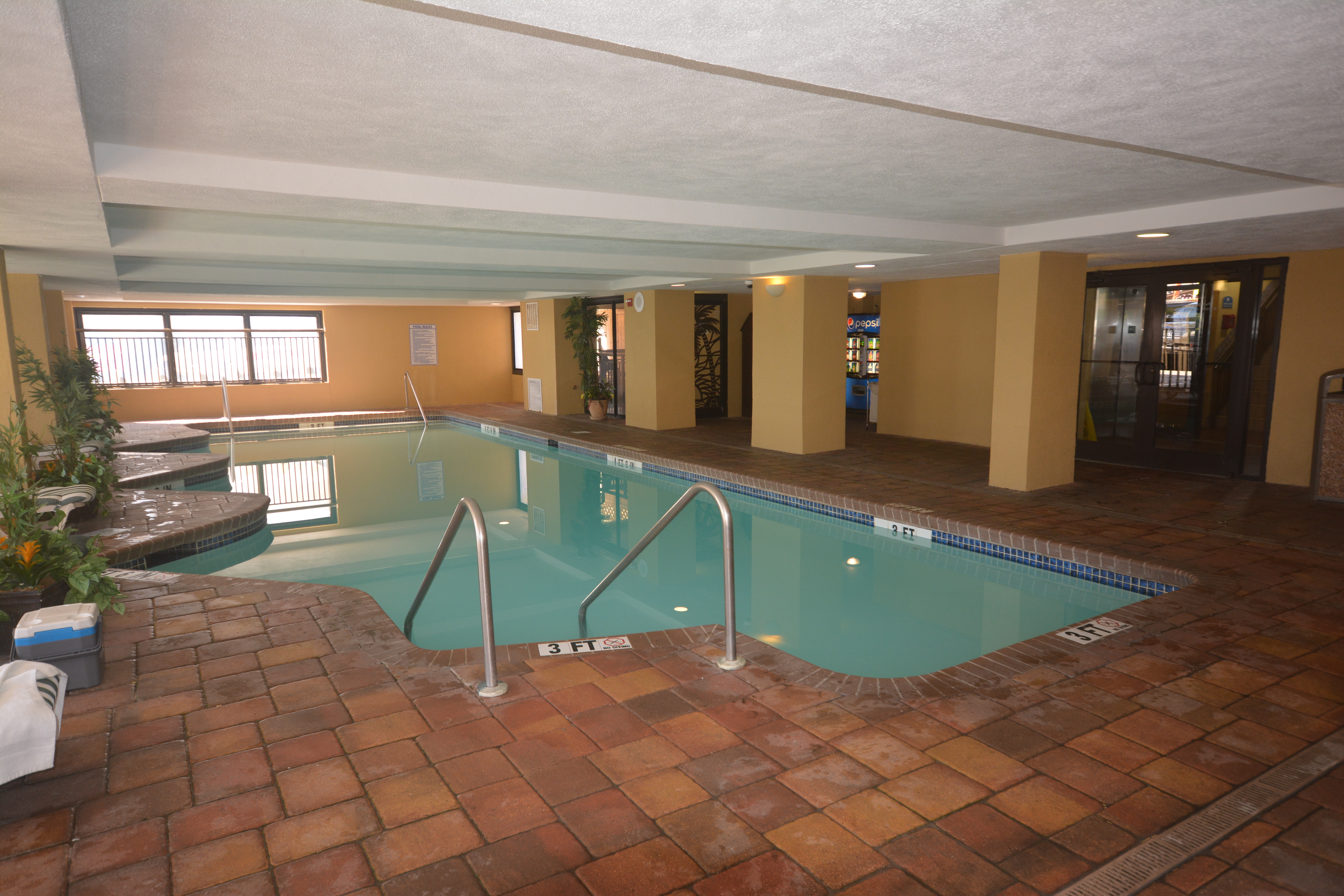 Holiday Inn at the Pavilion indoor heated pool