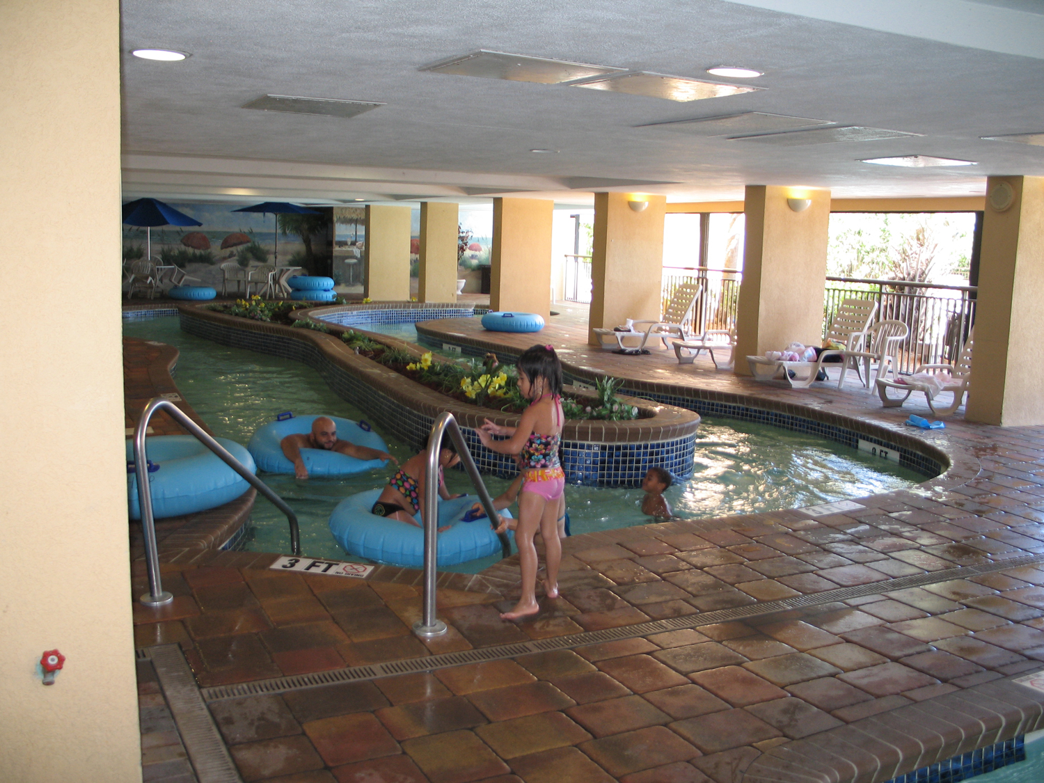 Holiday Inn at the Pavilion indoor lazy river
