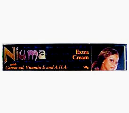 Nuima Extra Cream with Carrot Oil, Vit E and A.H.A