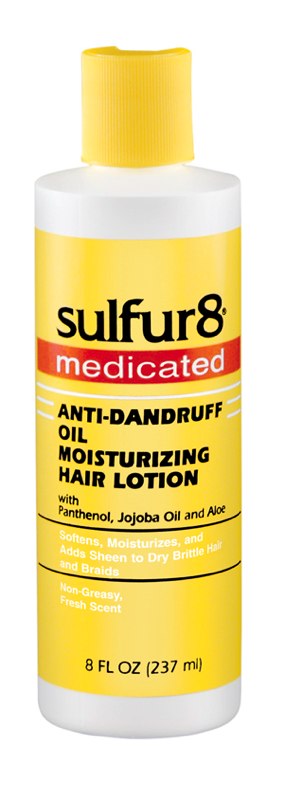 Sulfur8 Anti-Dandruff Oil Moisturizing Hair Lotion 8oz