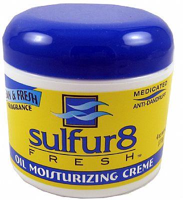 Sulfur8 FRESH oil moisturizing creme - 4oz jar