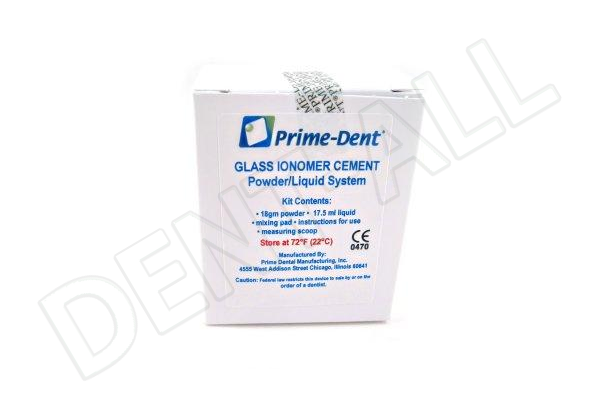 Cemento Ionomero de Vidrio Prime-Dent