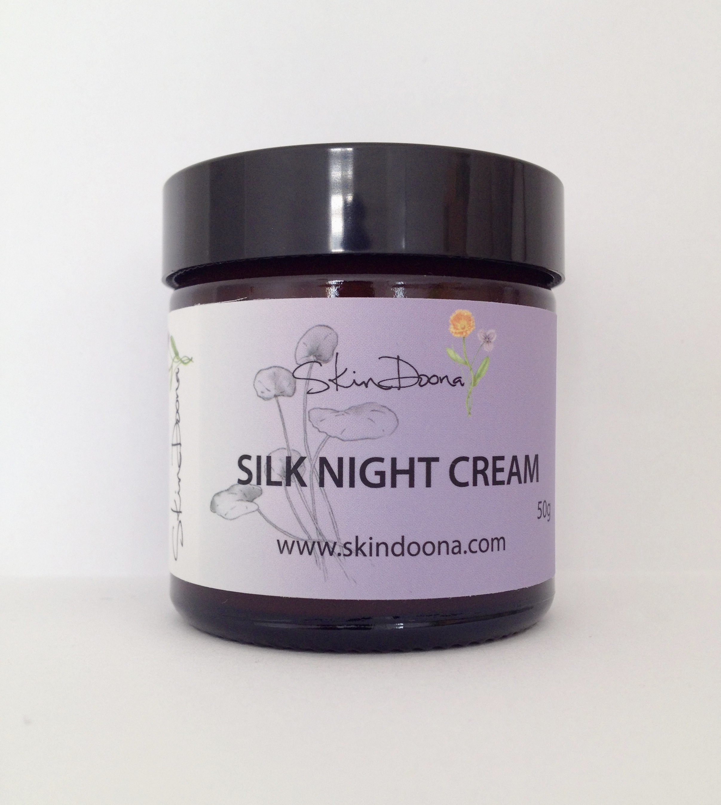 Silk Night Cream - Sandalwood and Vanilla 50g