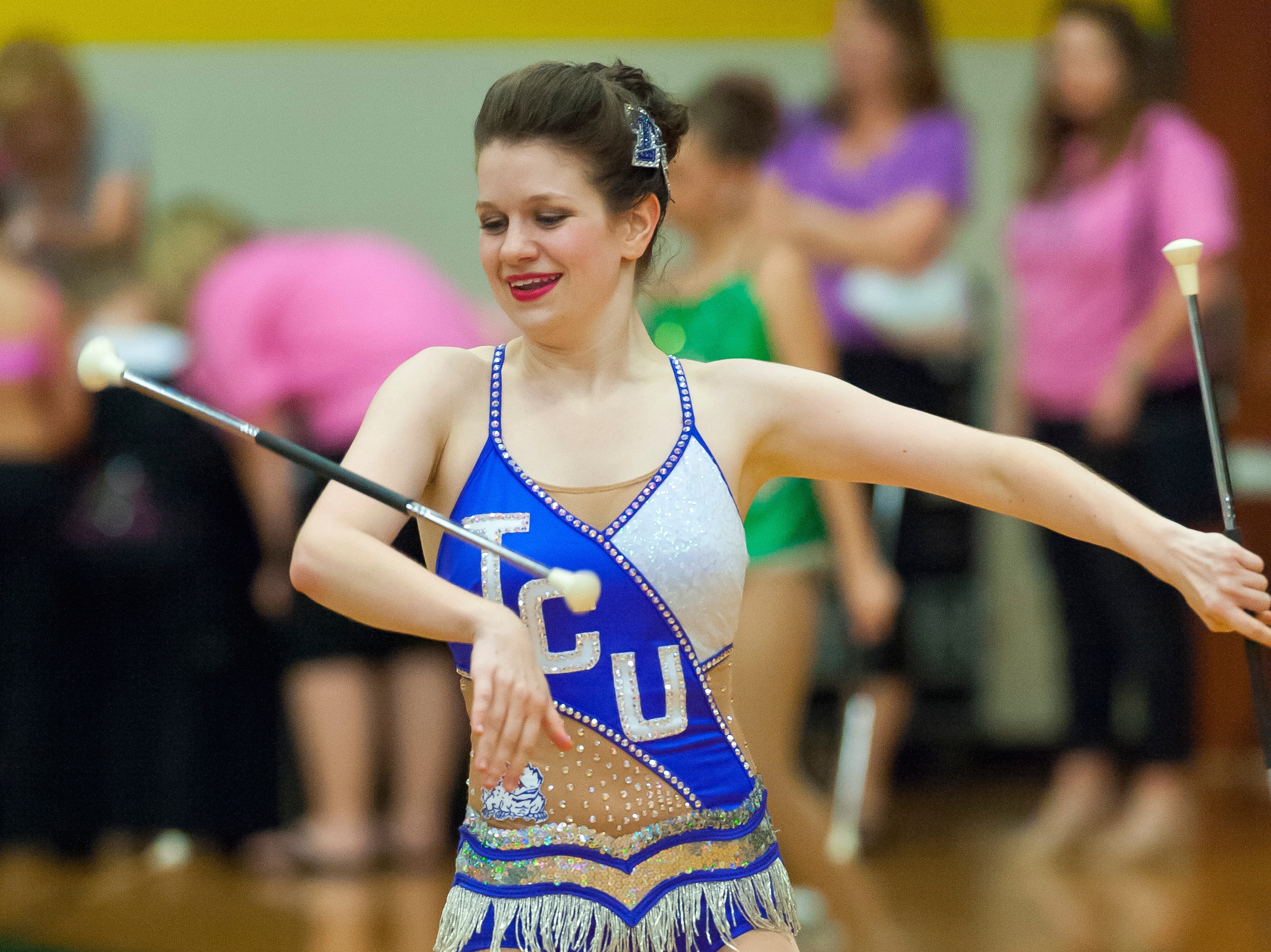 Kristin Baker is crowned    Intermediate Senior Miss Majorette of the Southwest winner at the 2013 Southwest Region    Miss Majorette and Twirling Championships held in Ft Worth, Texas.