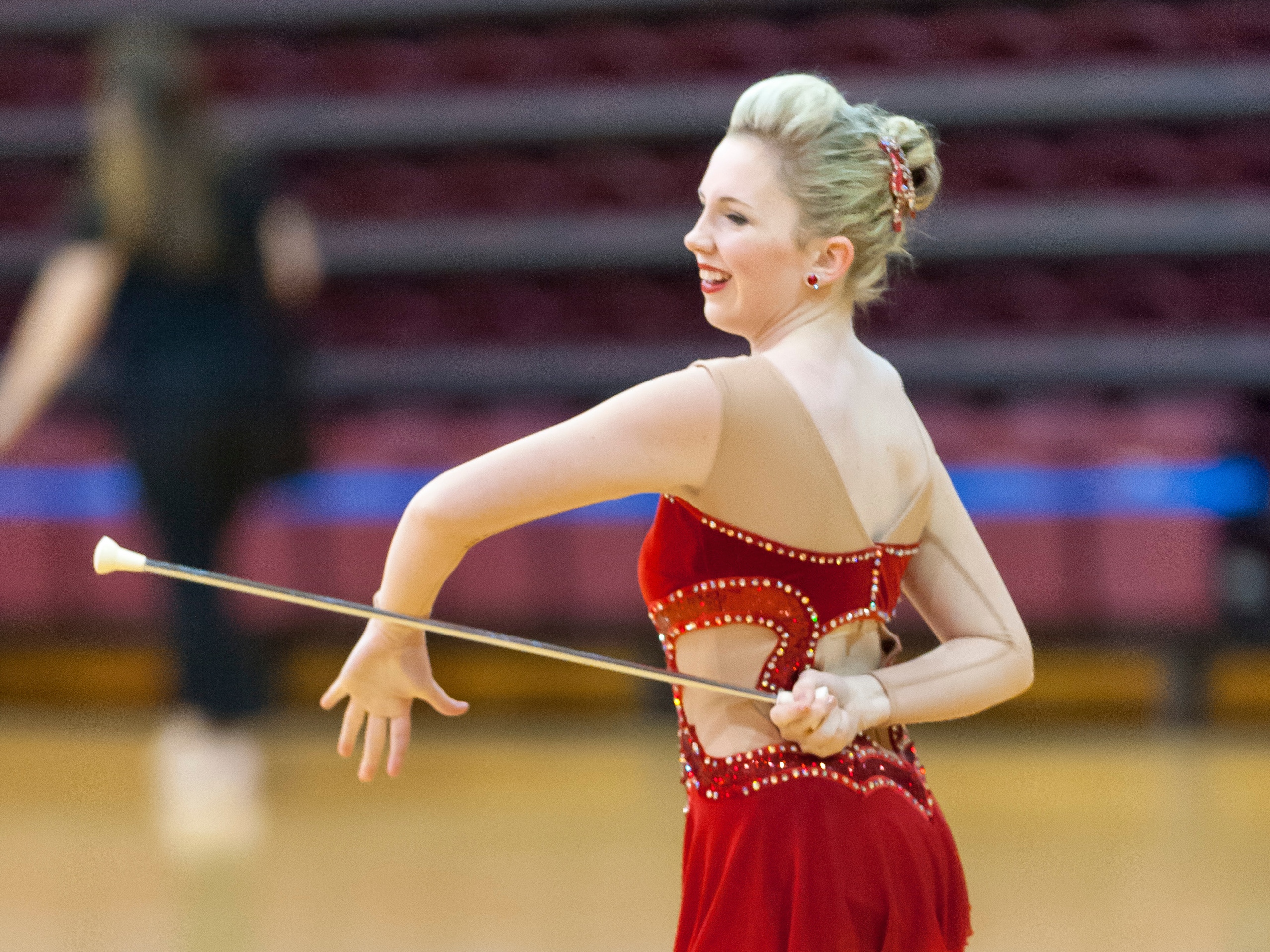 Feature Baton Twirler Megan Norton