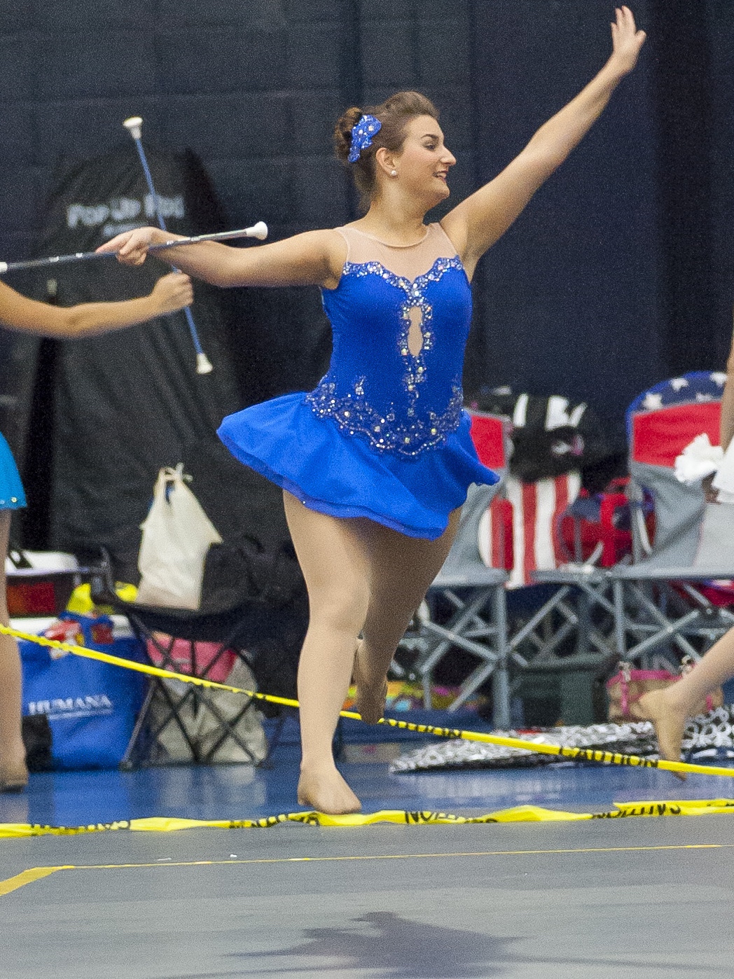 Clare Fiore Feature Baton Twirler