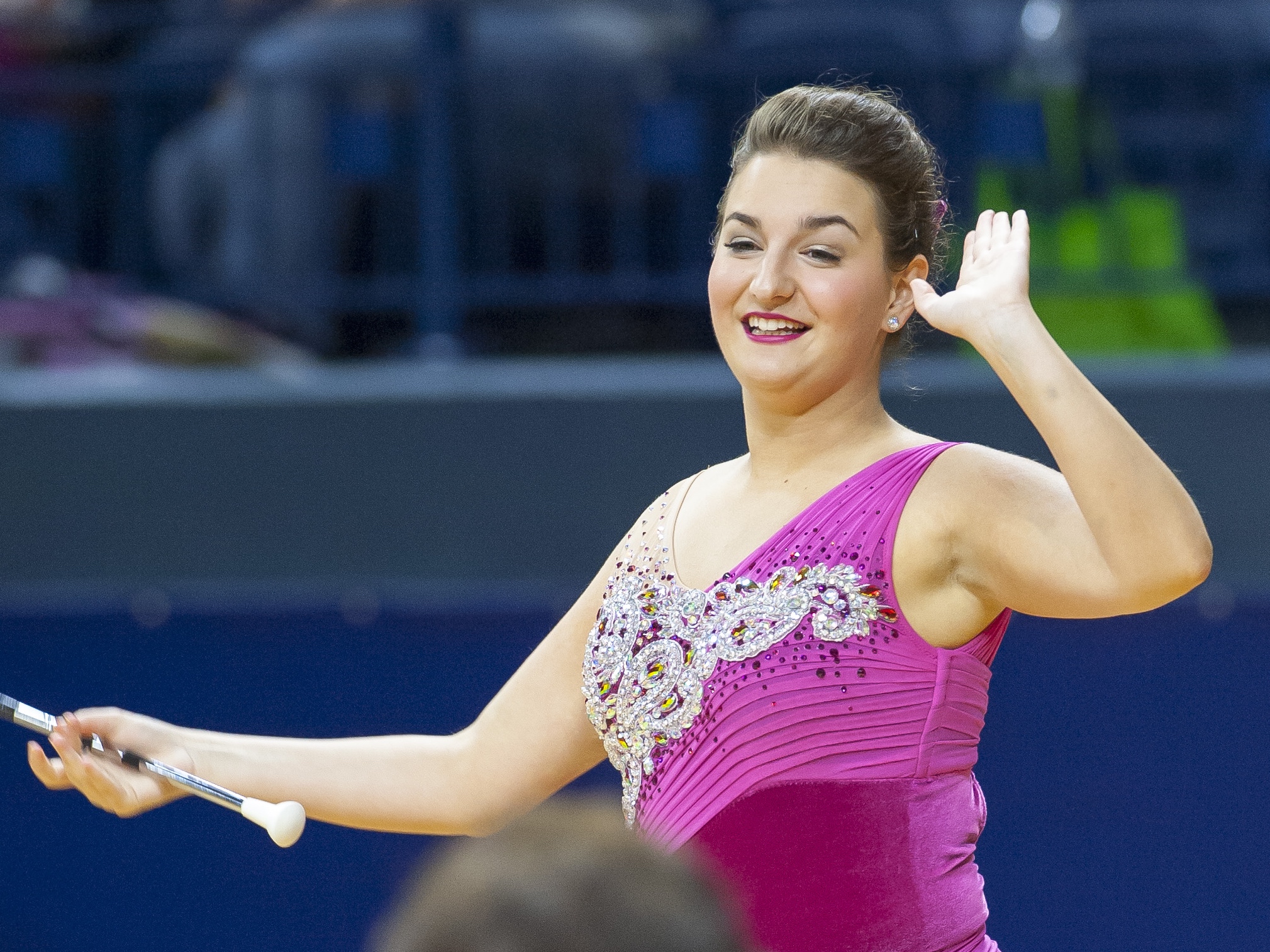 Clare Fiore Feature Baton Twirler