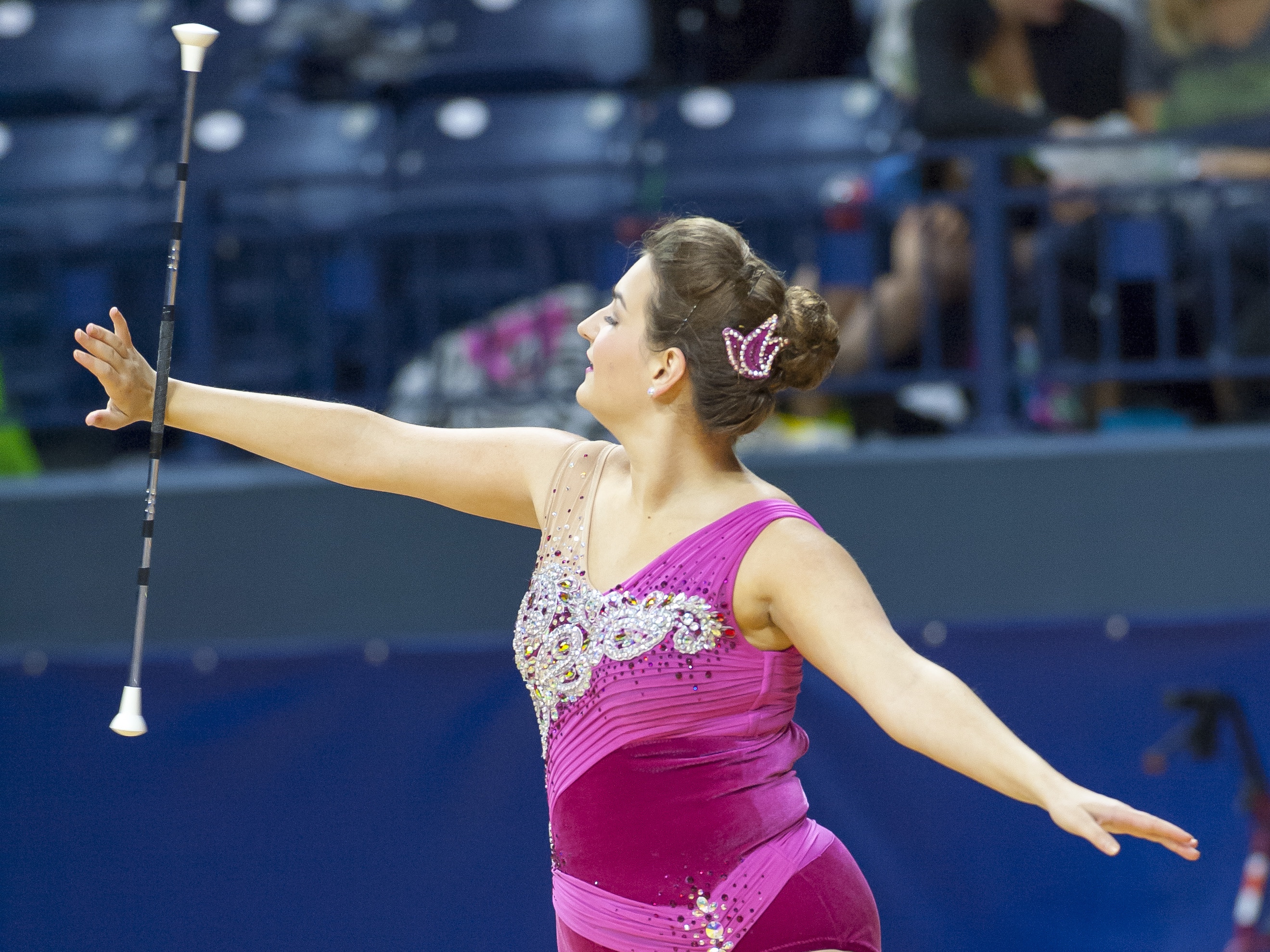 Clare Fiore Feature Baton Twirler