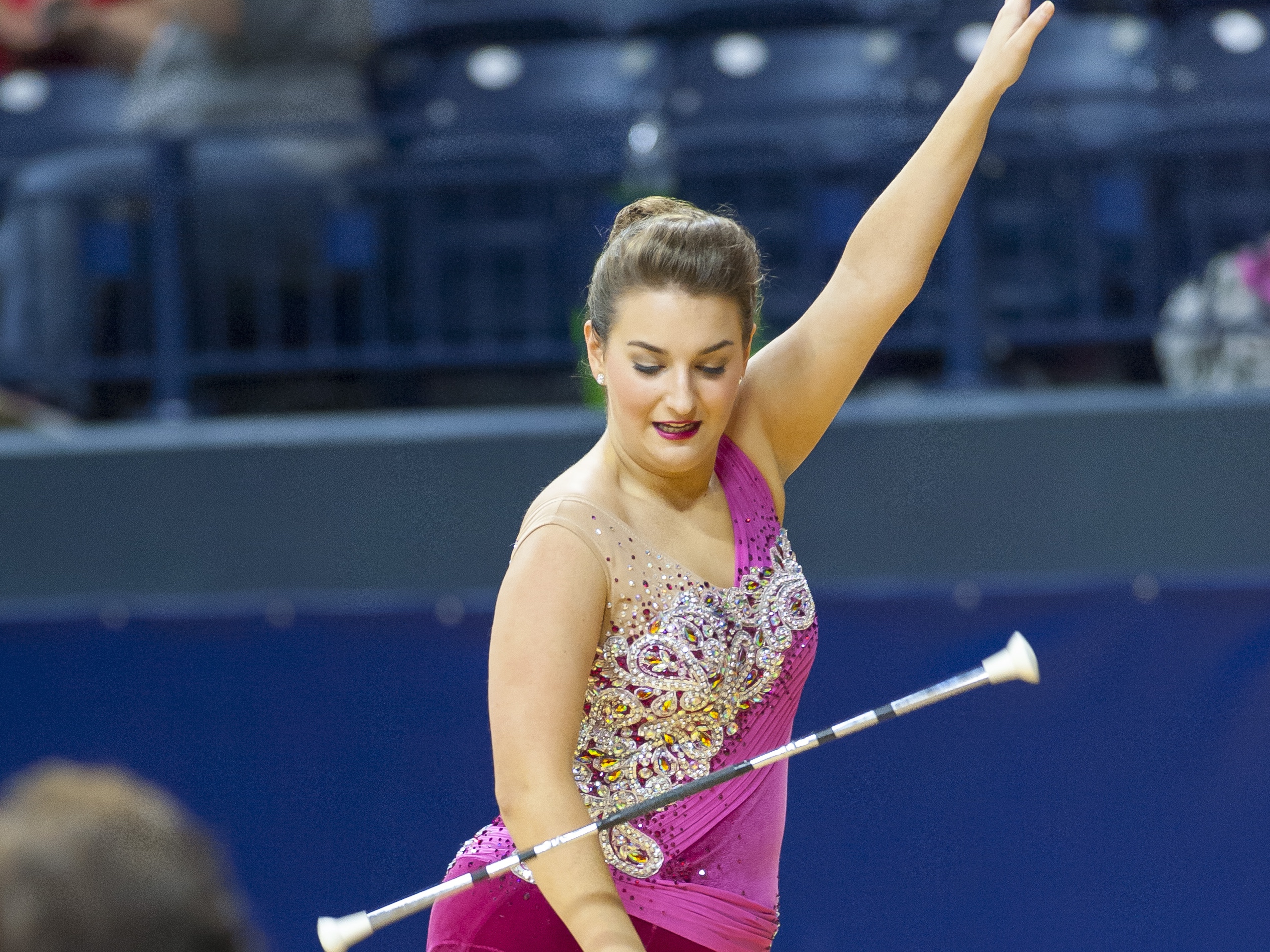 Clare Fiore Feature Baton Twirler