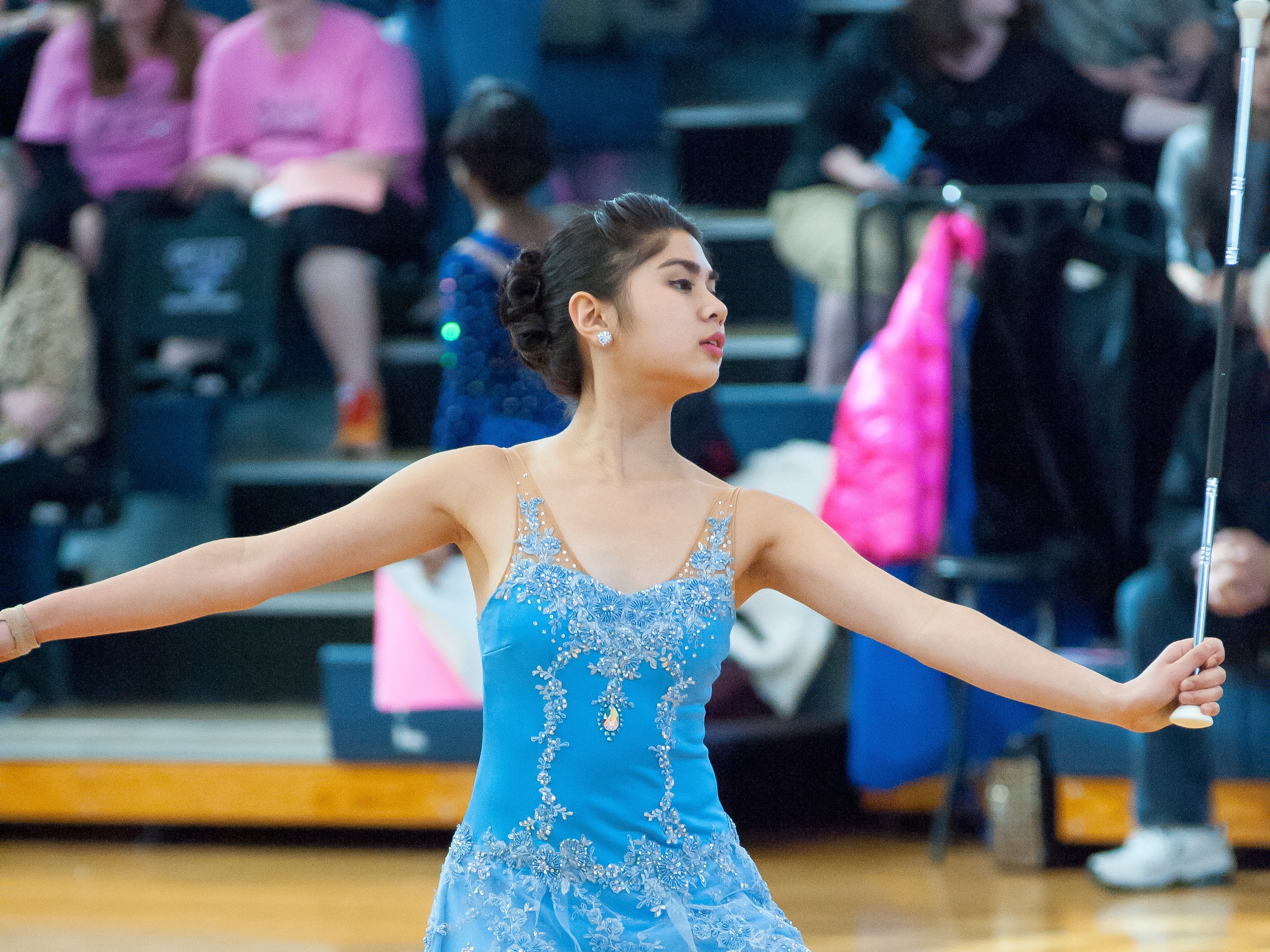 Isabel Obias Feature Baton Twirler