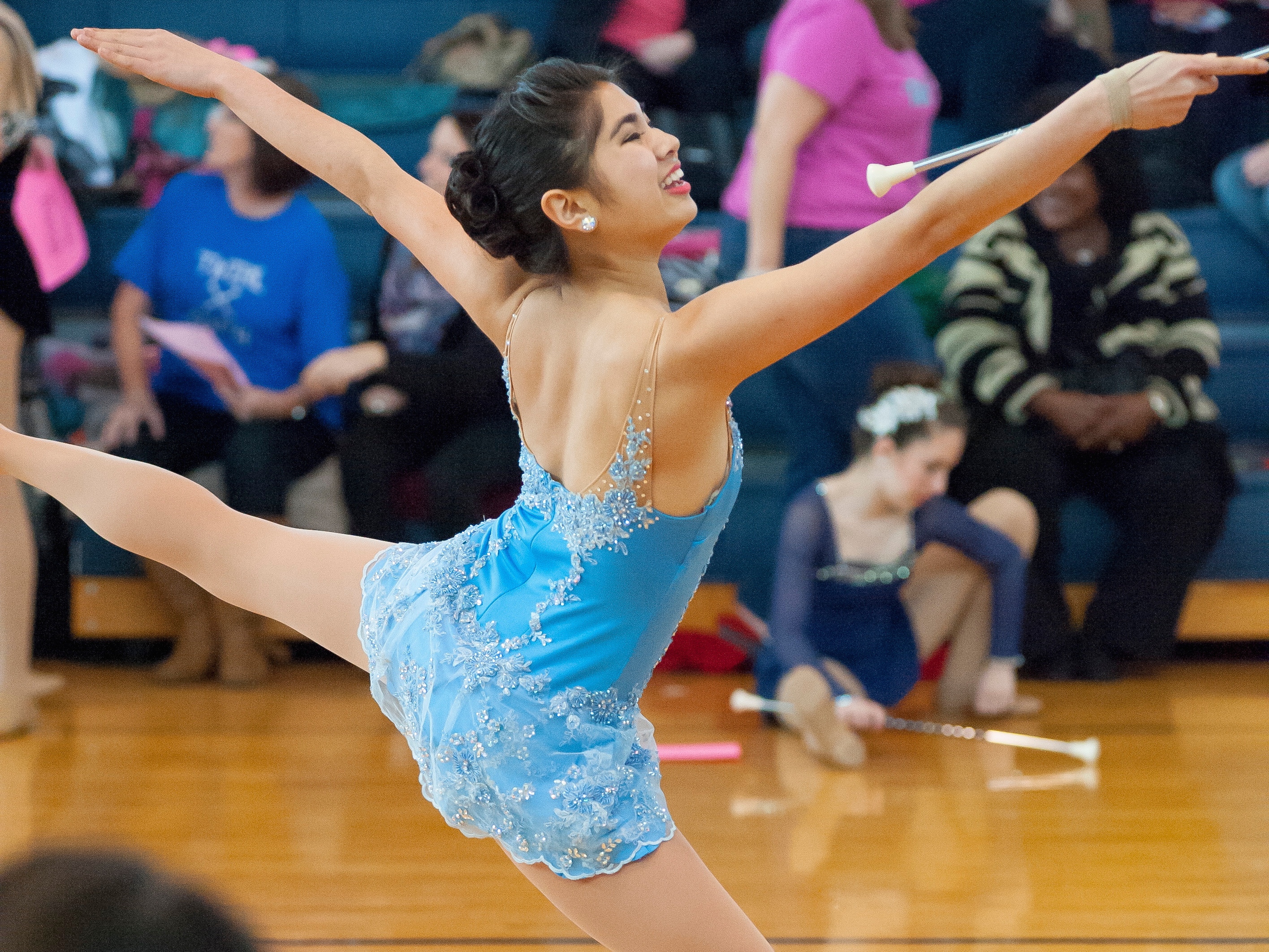 Isabel Obias Feature Baton Twirler