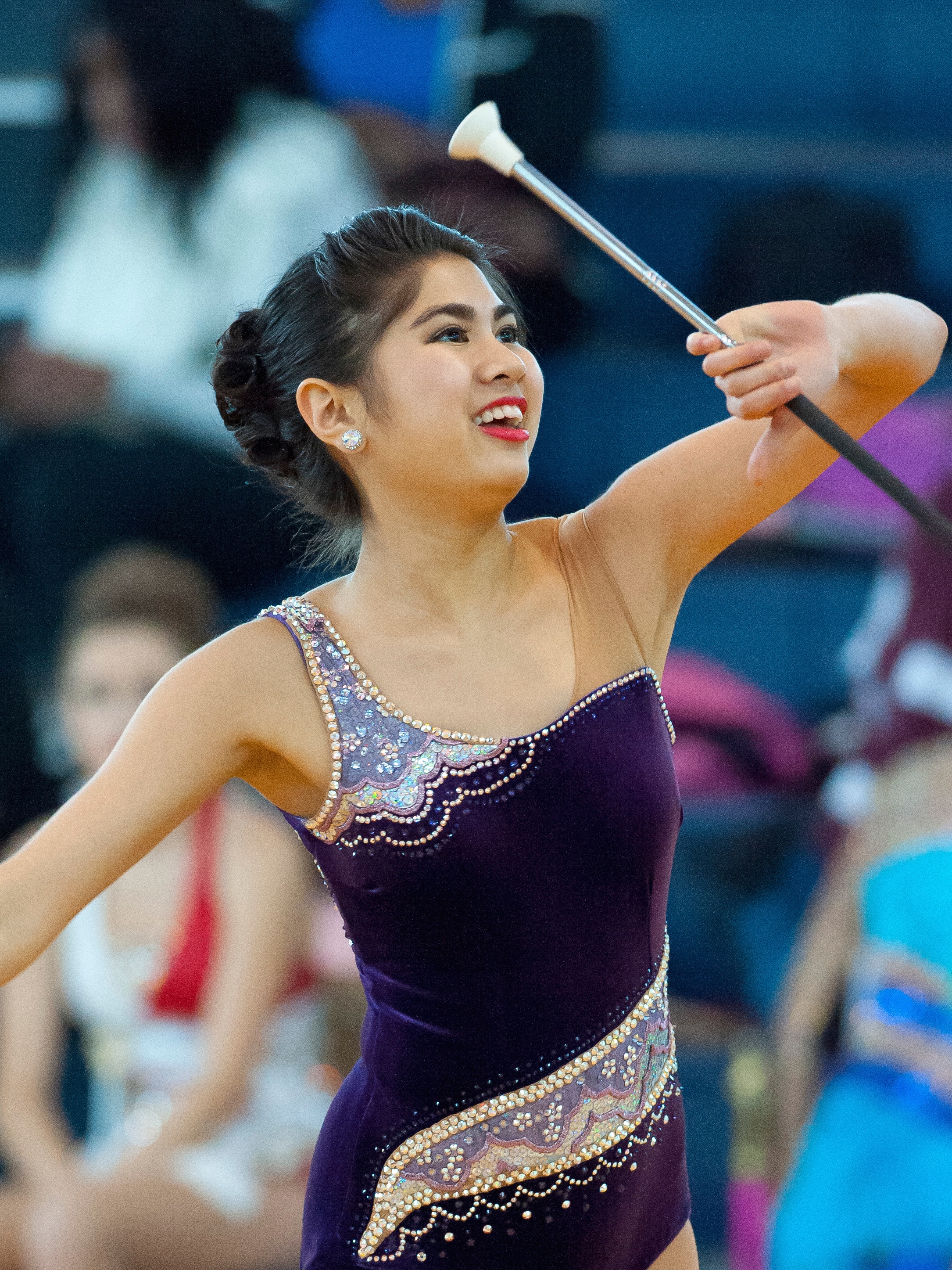 Isabel Obias Feature Baton Twirler