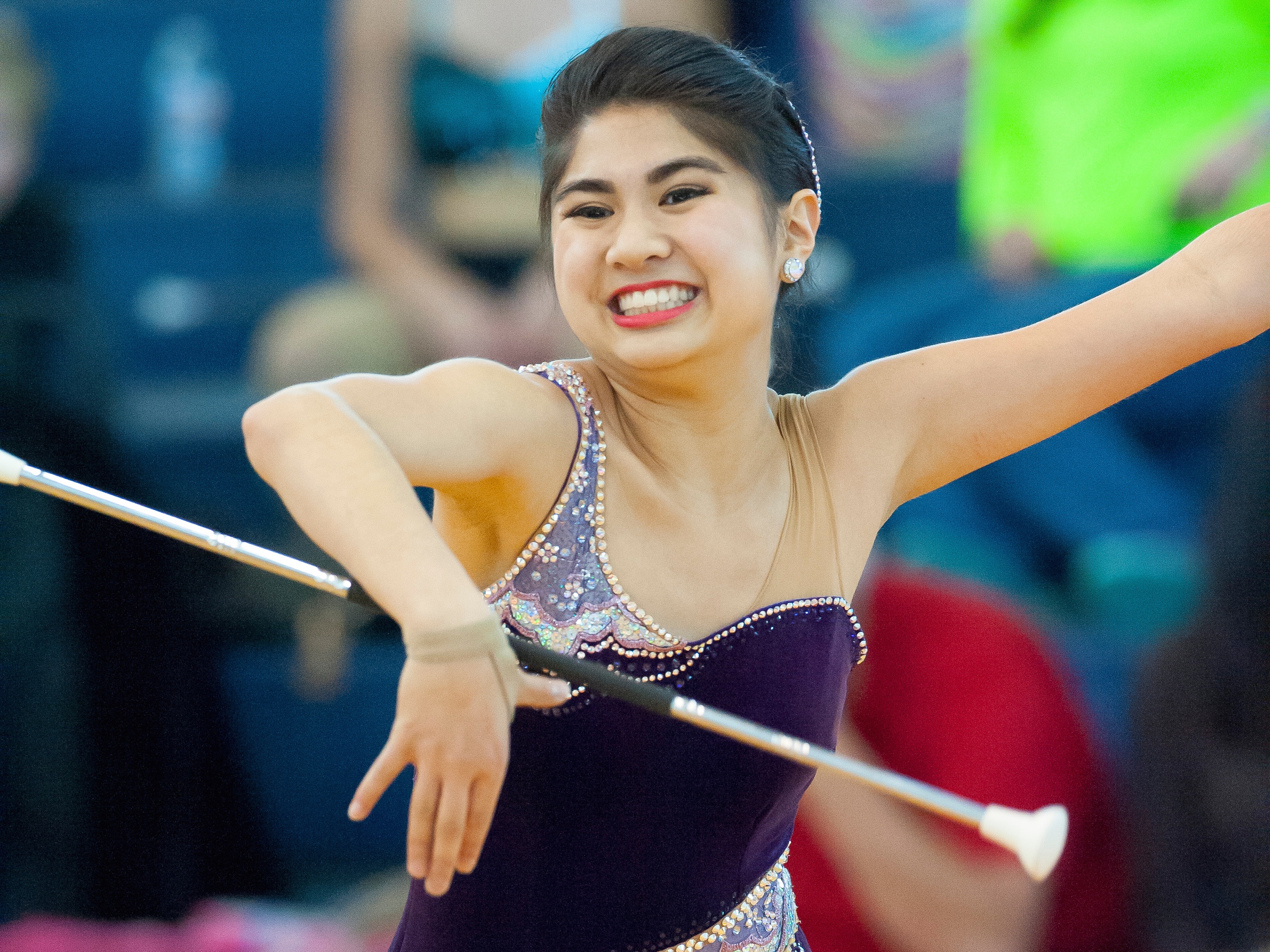 Isabel Obias Feature Baton Twirler