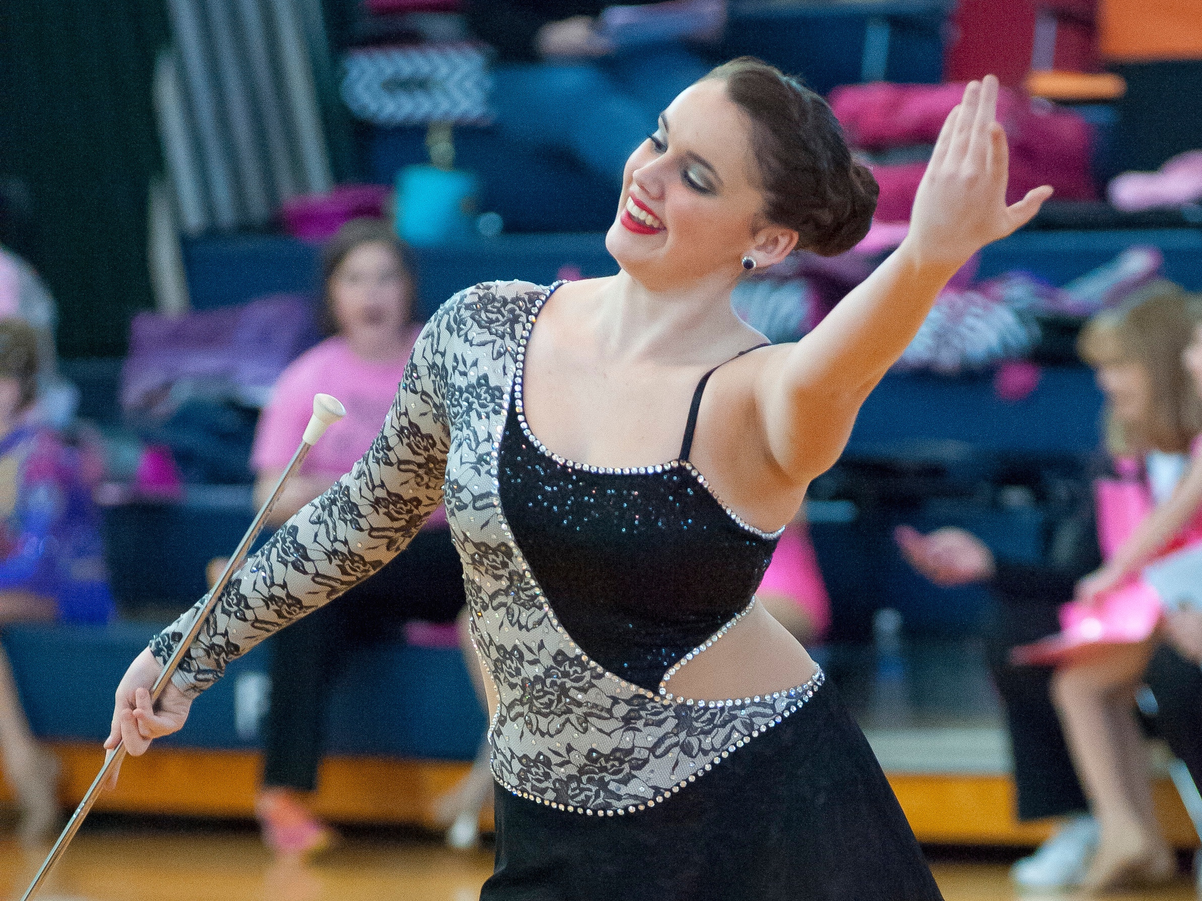 Morgan Bull University of Houston Feature Twirler