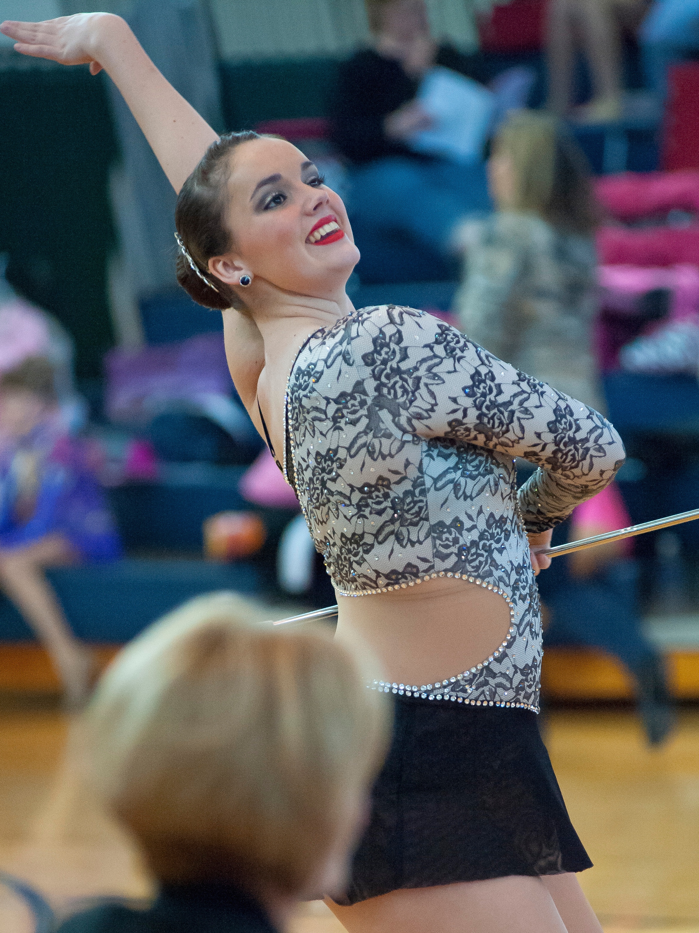 Morgan Bull University of Houston Feature Twirler