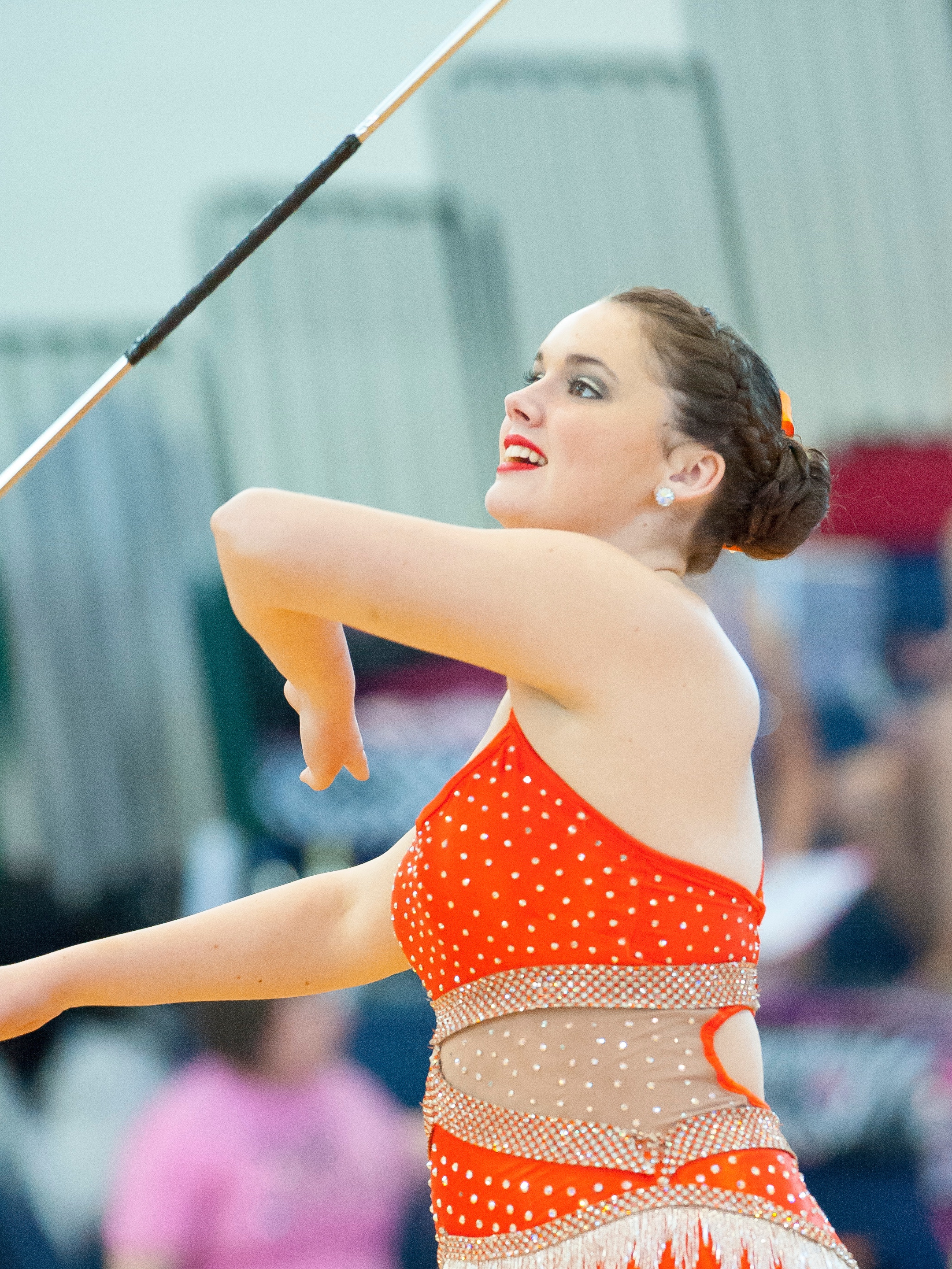 Morgan Bull University of Houston Feature Twirler