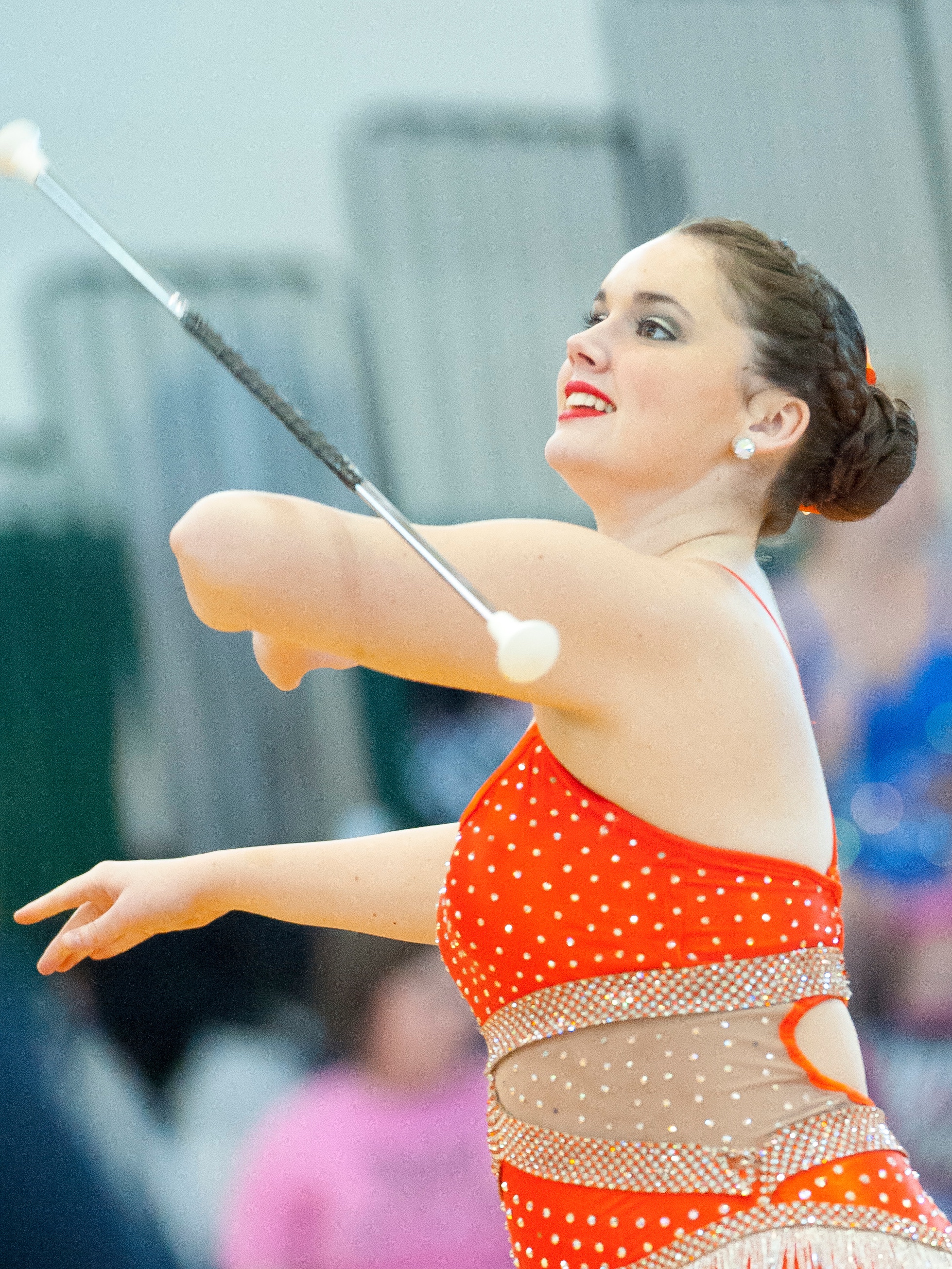 Morgan Bull University of Houston Feature Twirler