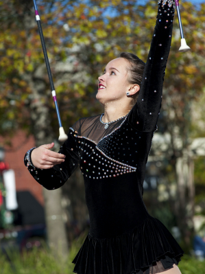 Willis Baton Twirler Kaymie Thomas