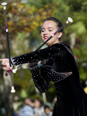 Willis Baton Twirler Kaymie Thomas