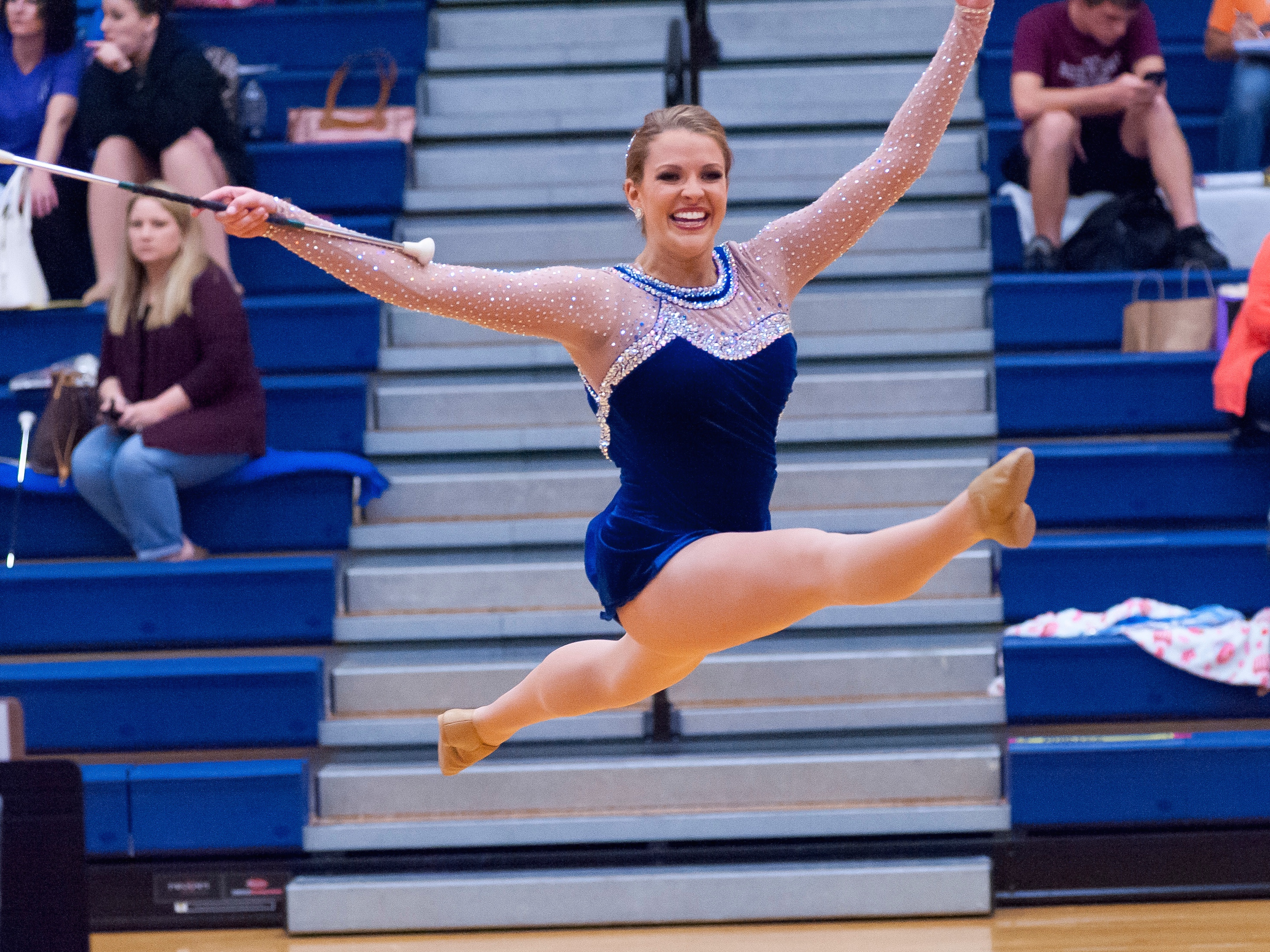 Baylor Feature Twirler Caroline Carothers