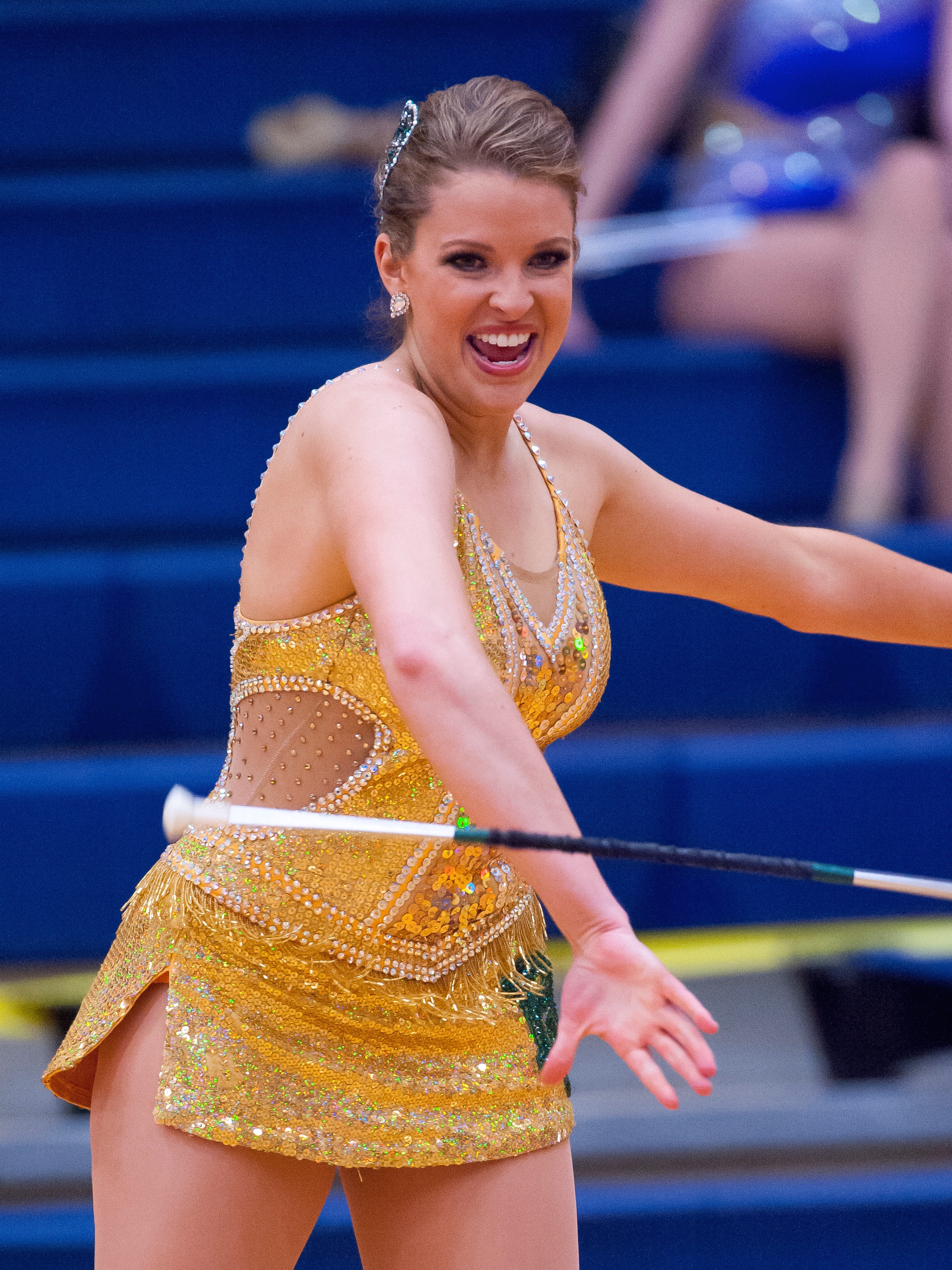 Baylor Feature Twirler Caroline Carothers