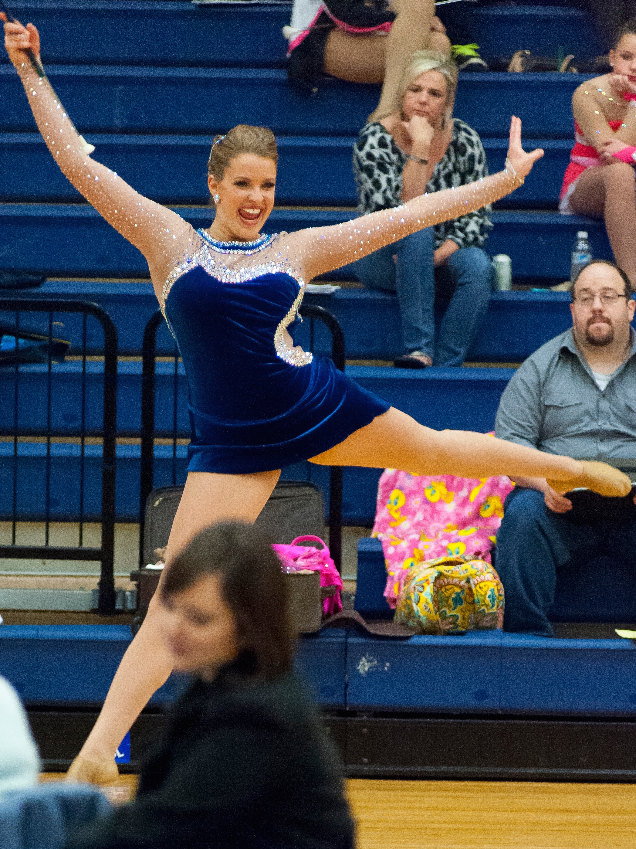 Baylor Feature Twirler Caroline Carothers