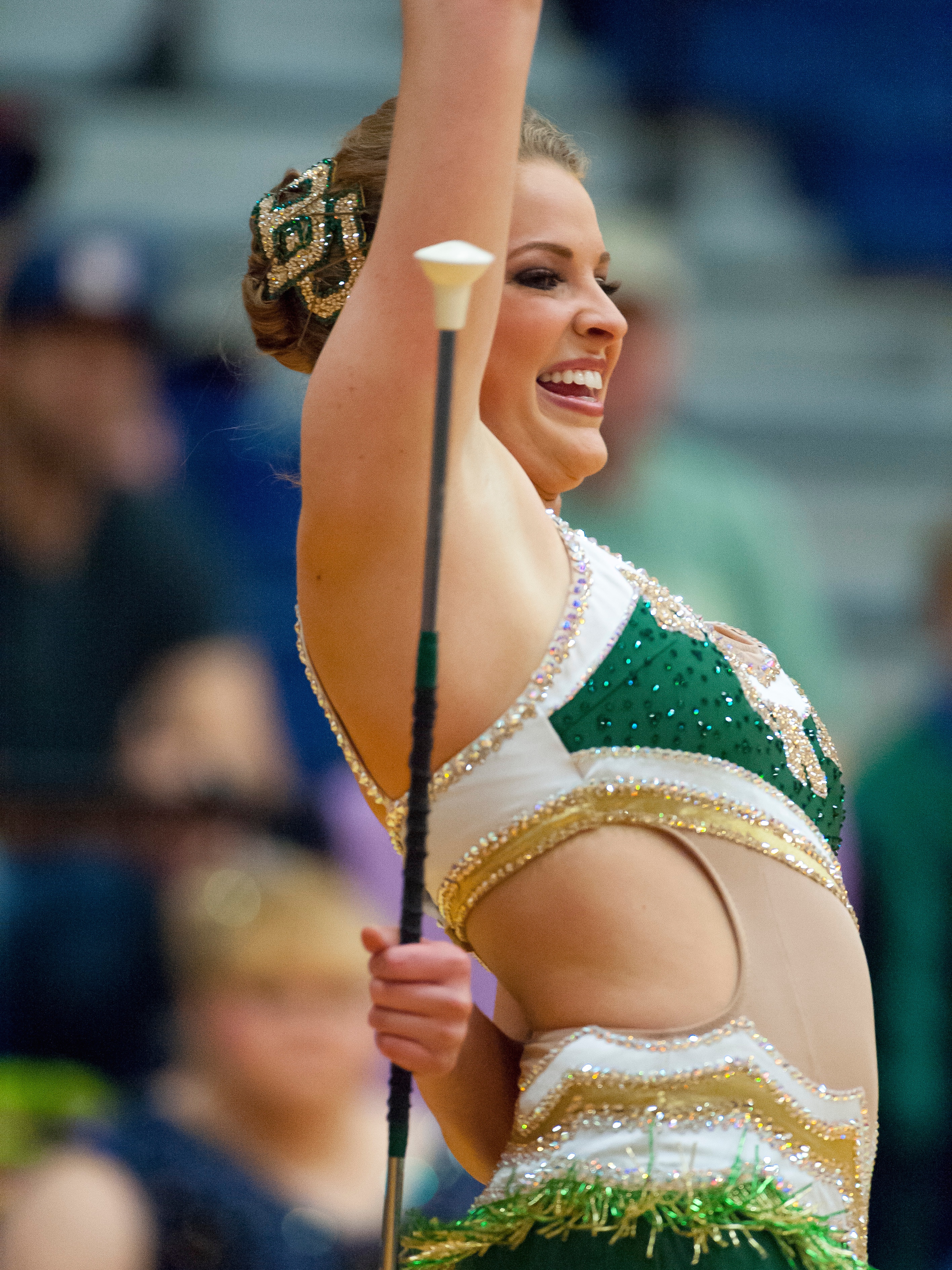 Baylor Feature Twirler Caroline Carothers