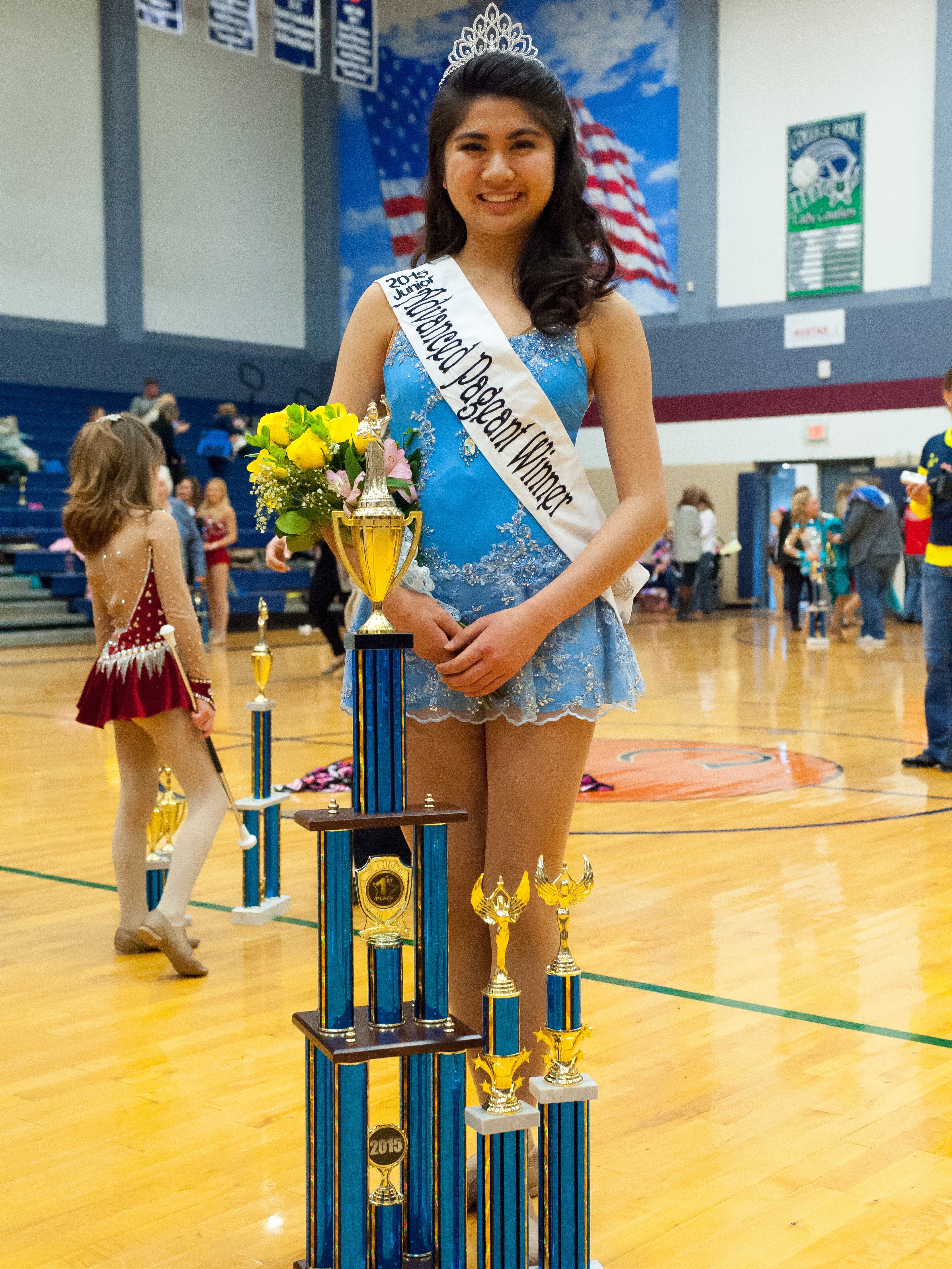 Isabel Obias Feature Baton Twirler