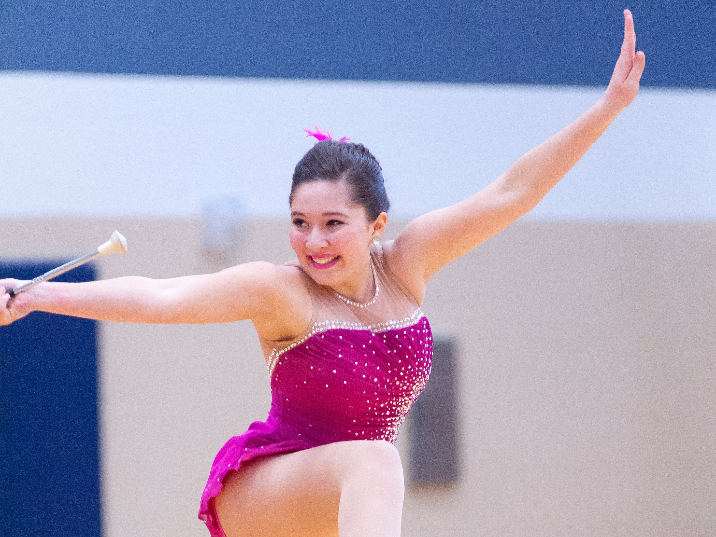 Feature Baton Twirler Jillian Romaguera 