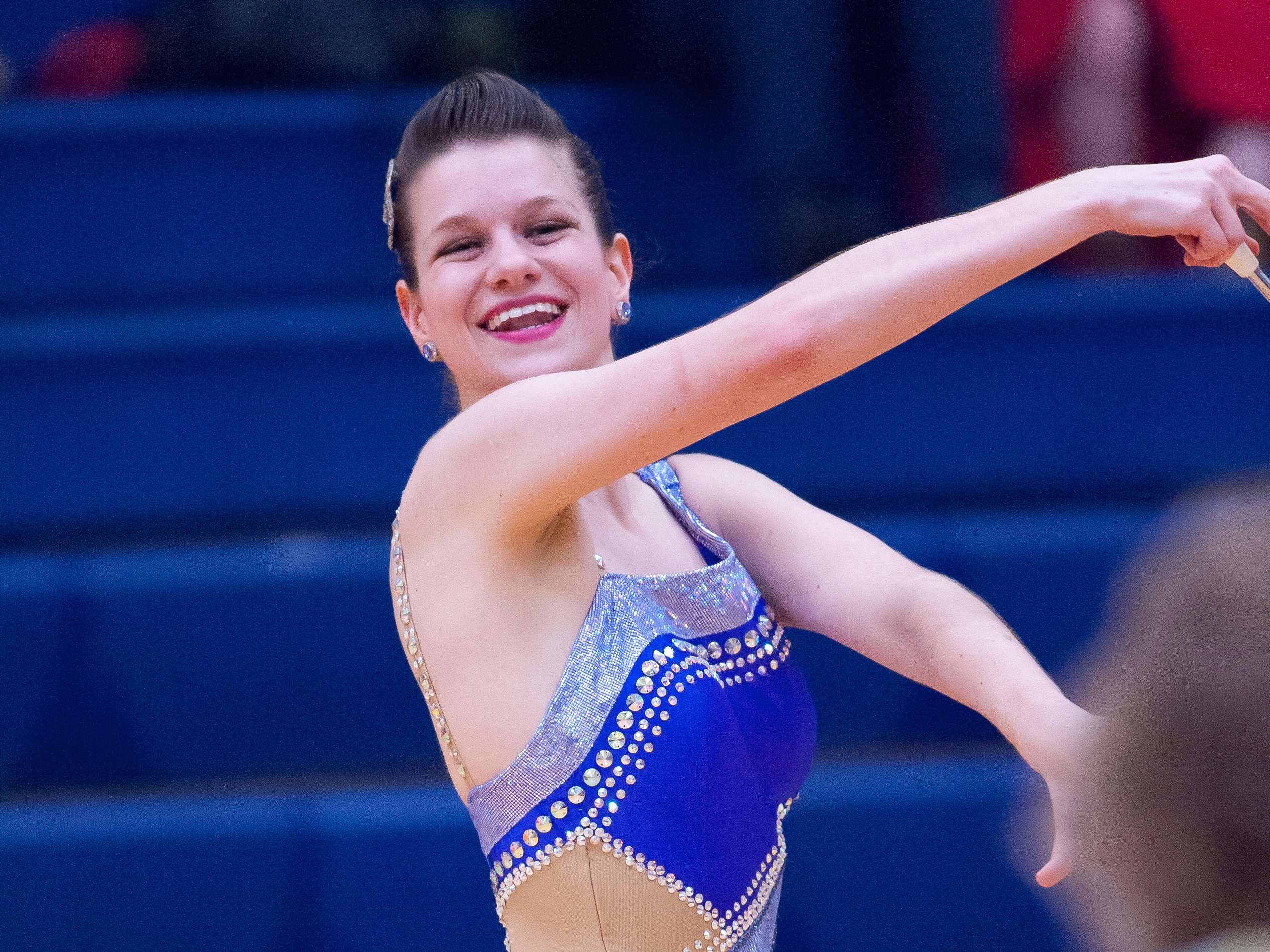 Kristin Baker TCU Feature Twirler