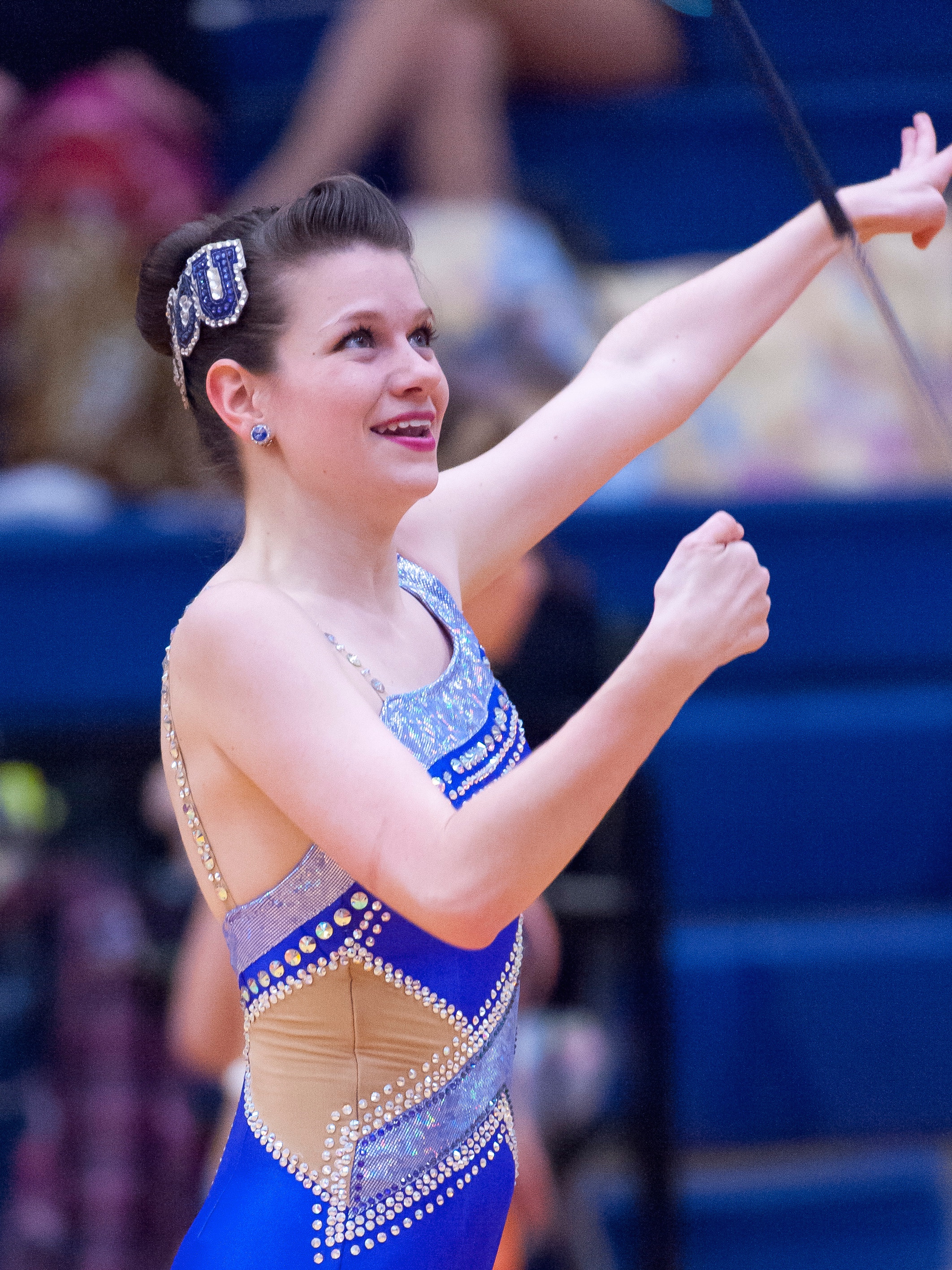 Kristin Baker TCU Feature Twirler