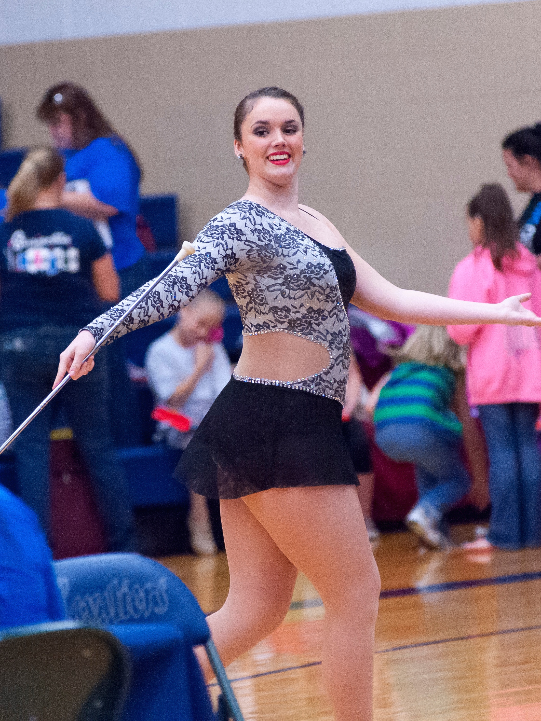 Morgan Bull University of Houston Feature Twirler