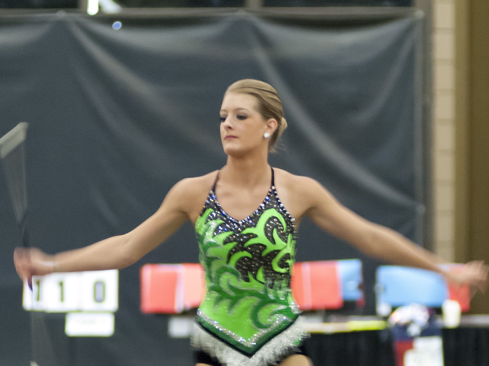 Beth Maddox Feature Baton Twirler