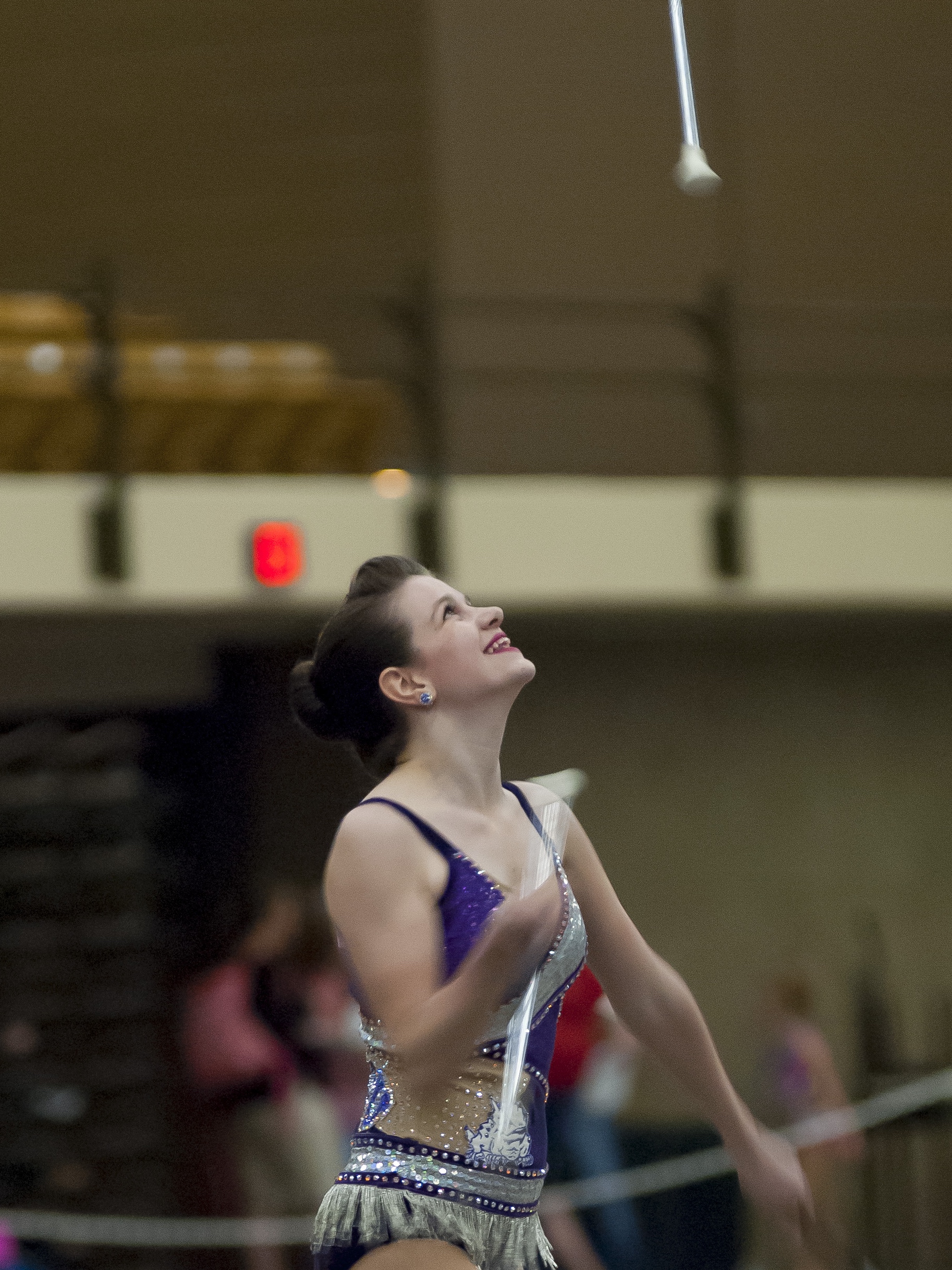 Kristin Baker TCU Feature Twirler