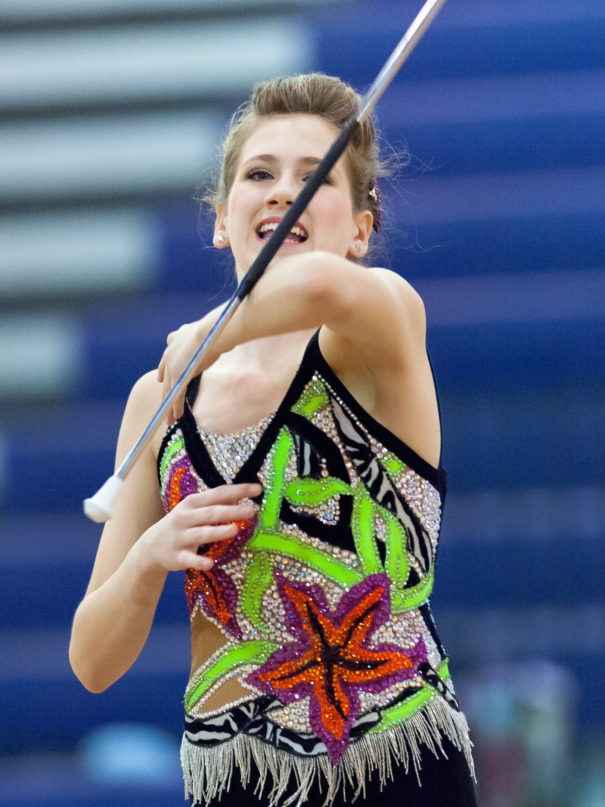 Rachel Hutchinson Feature Baton Twirler