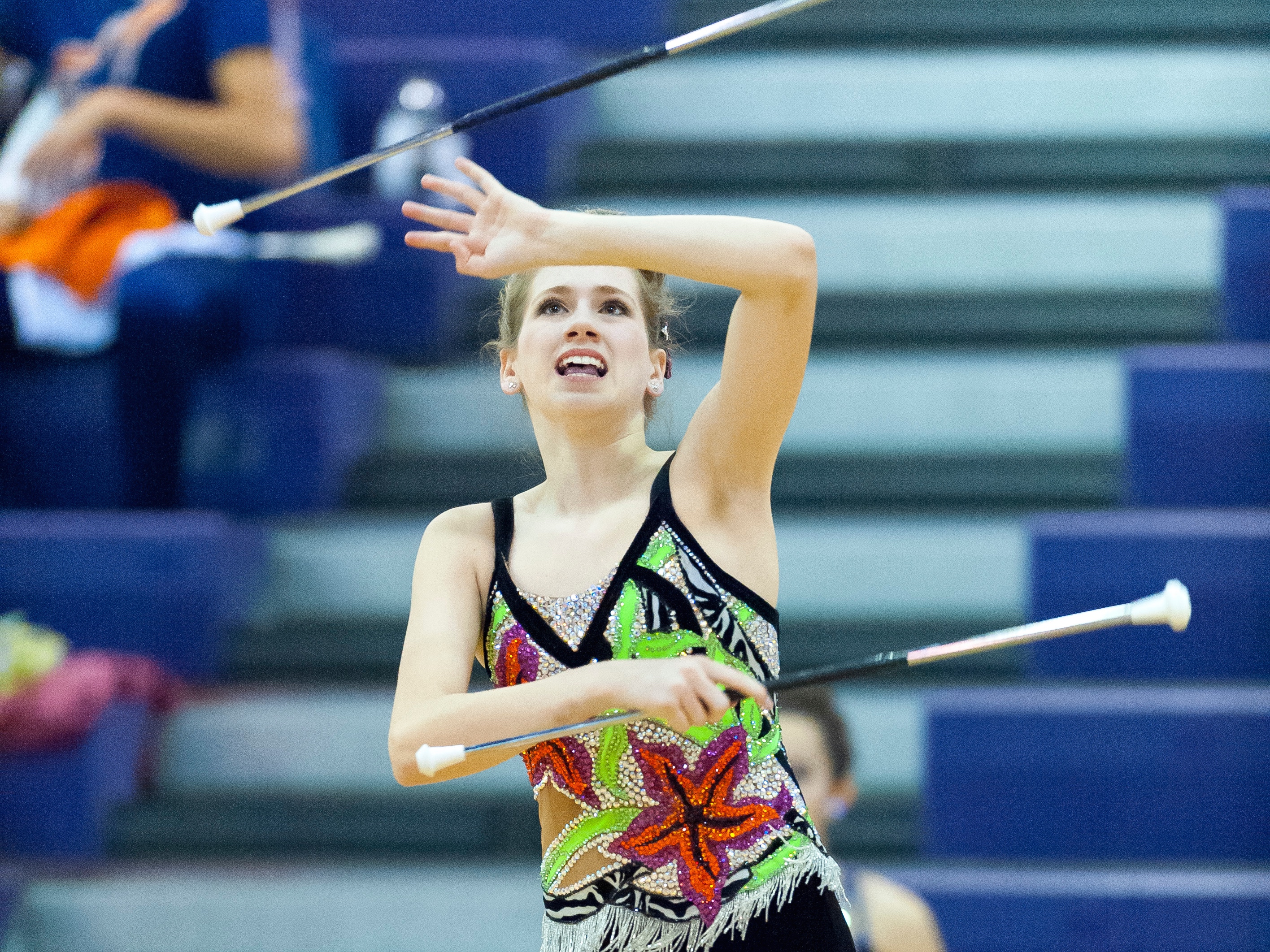 Rachel Hutchinson Feature Baton Twirler