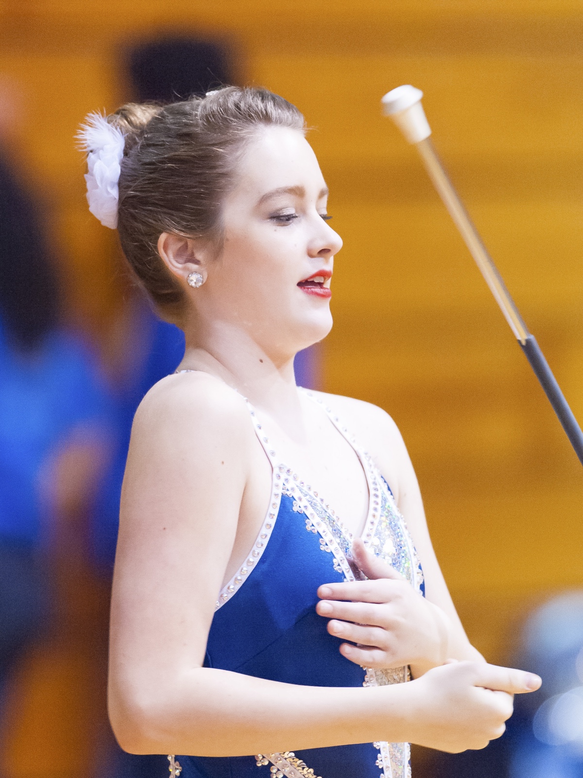 Madison Frantzen College Park High School Feature Baton Twirler