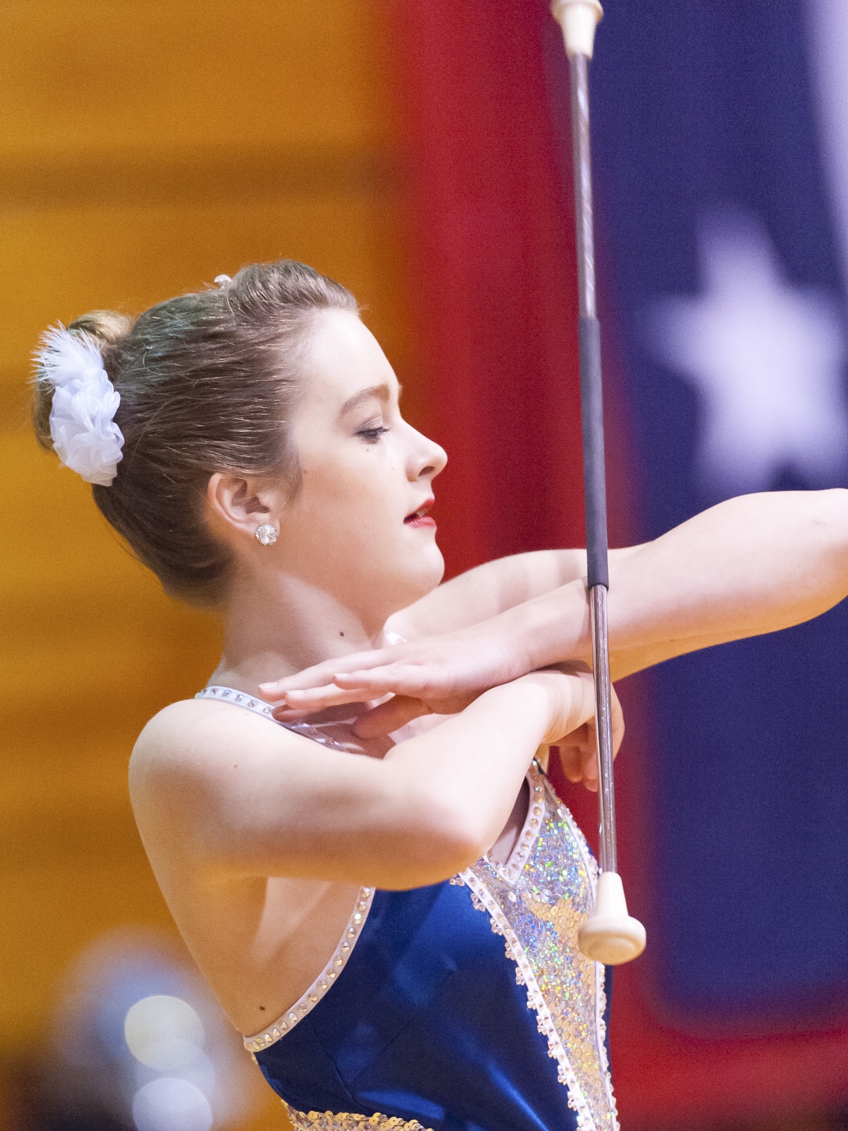 Madison Frantzen College Park High School Feature Baton Twirler