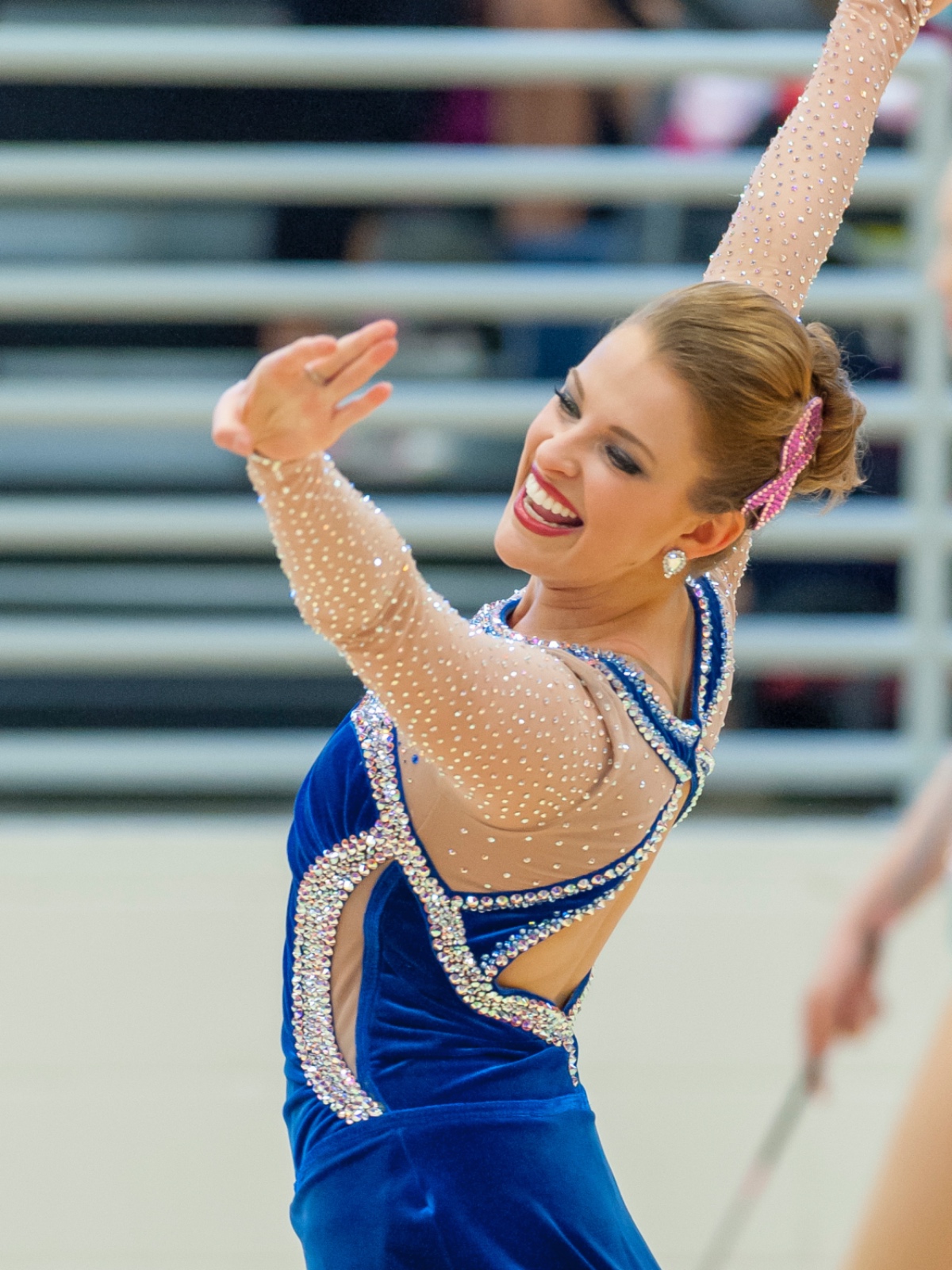 Baylor Feature Twirler Caroline Carothers