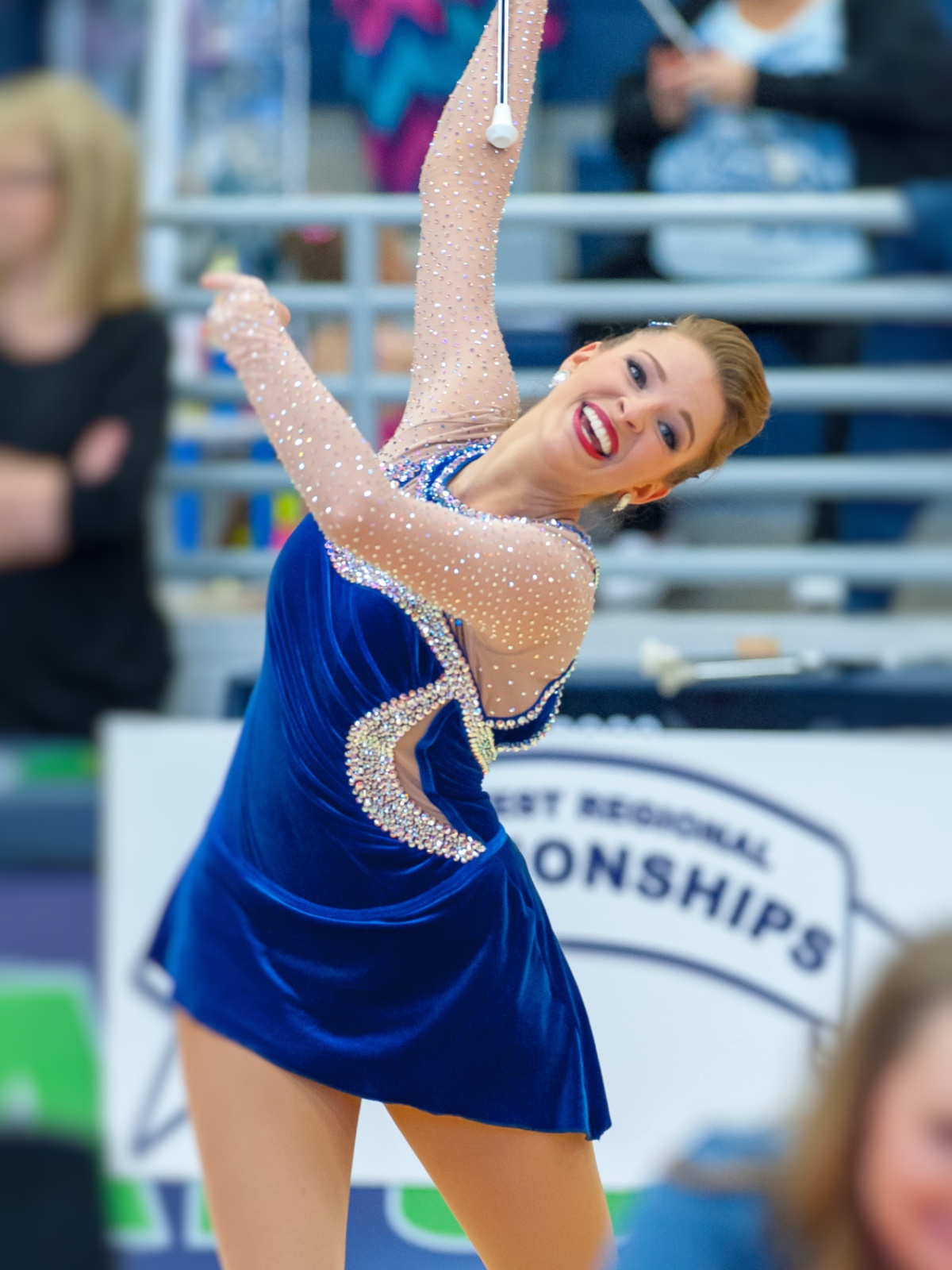 Baylor Feature Twirler Caroline Carothers