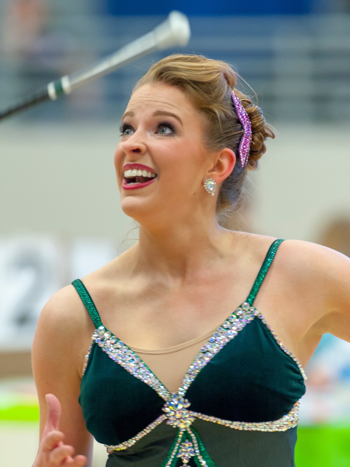 Baylor Feature Twirler Caroline Carothers