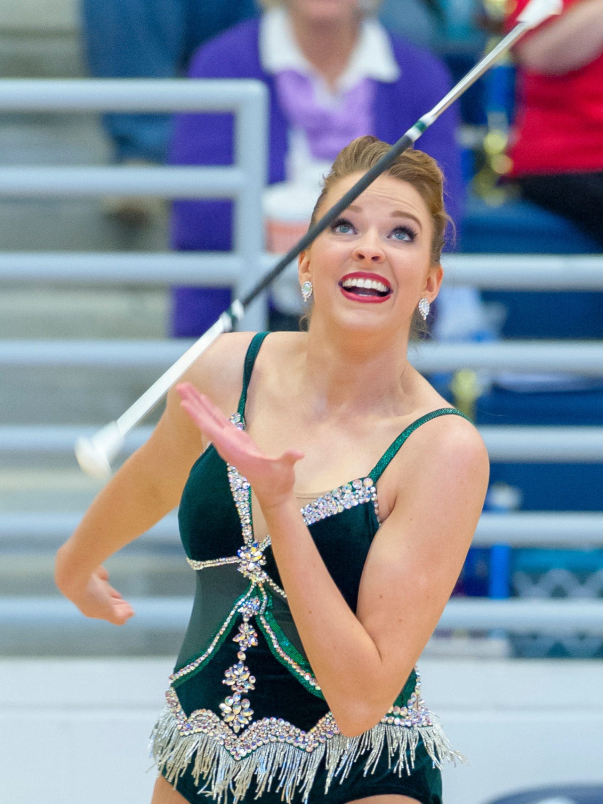 Baylor Feature Twirler Caroline Carothers