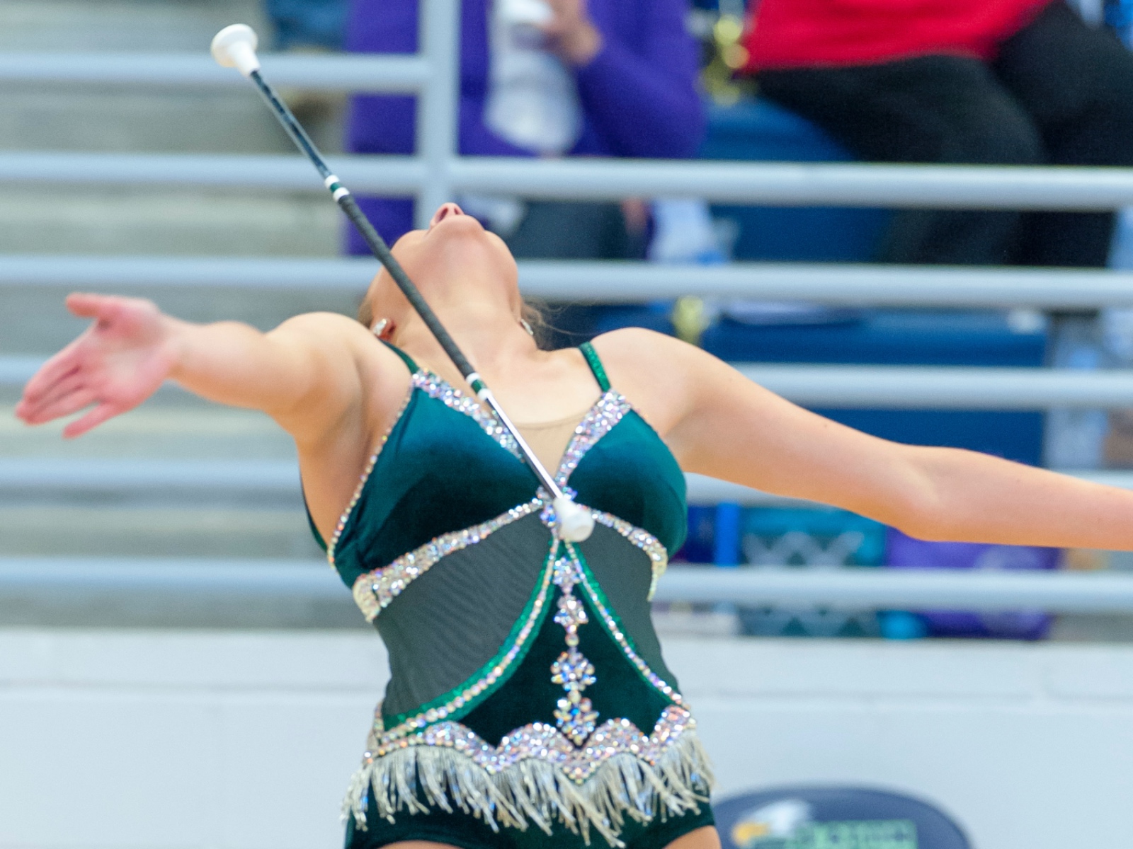 Baylor Feature Twirler Caroline Carothers