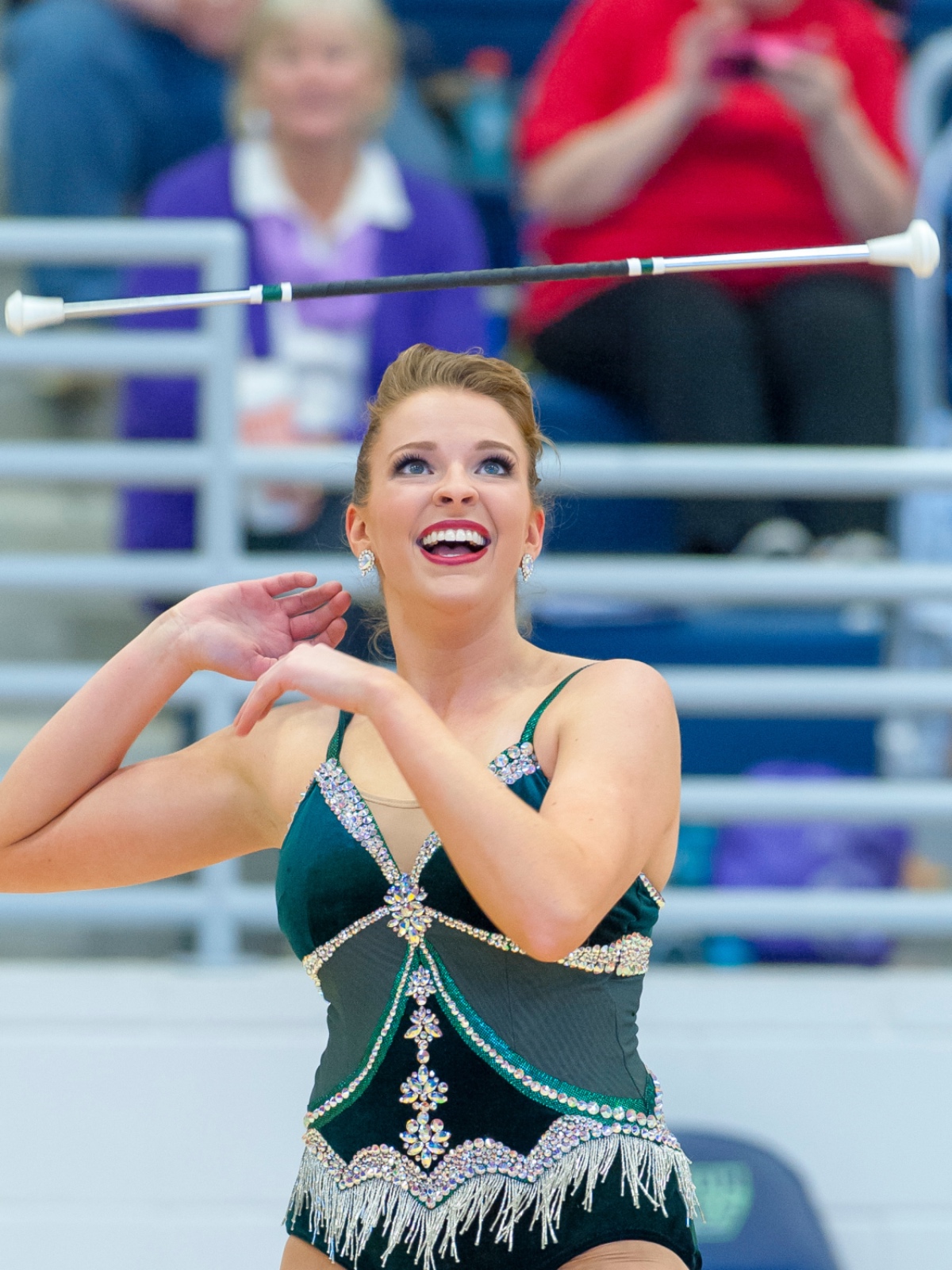 Baylor Feature Twirler Caroline Carothers