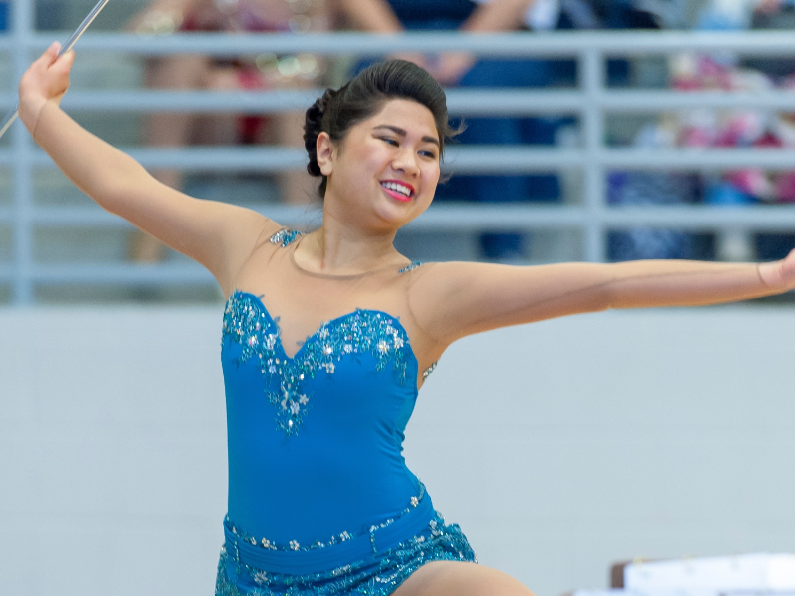 Isabel Obias Feature Baton Twirler