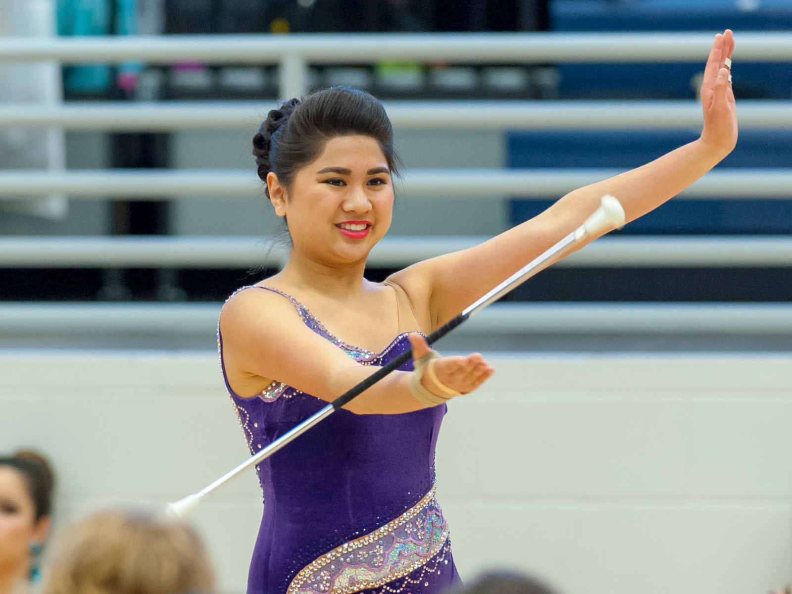 Isabel Obias Feature Baton Twirler