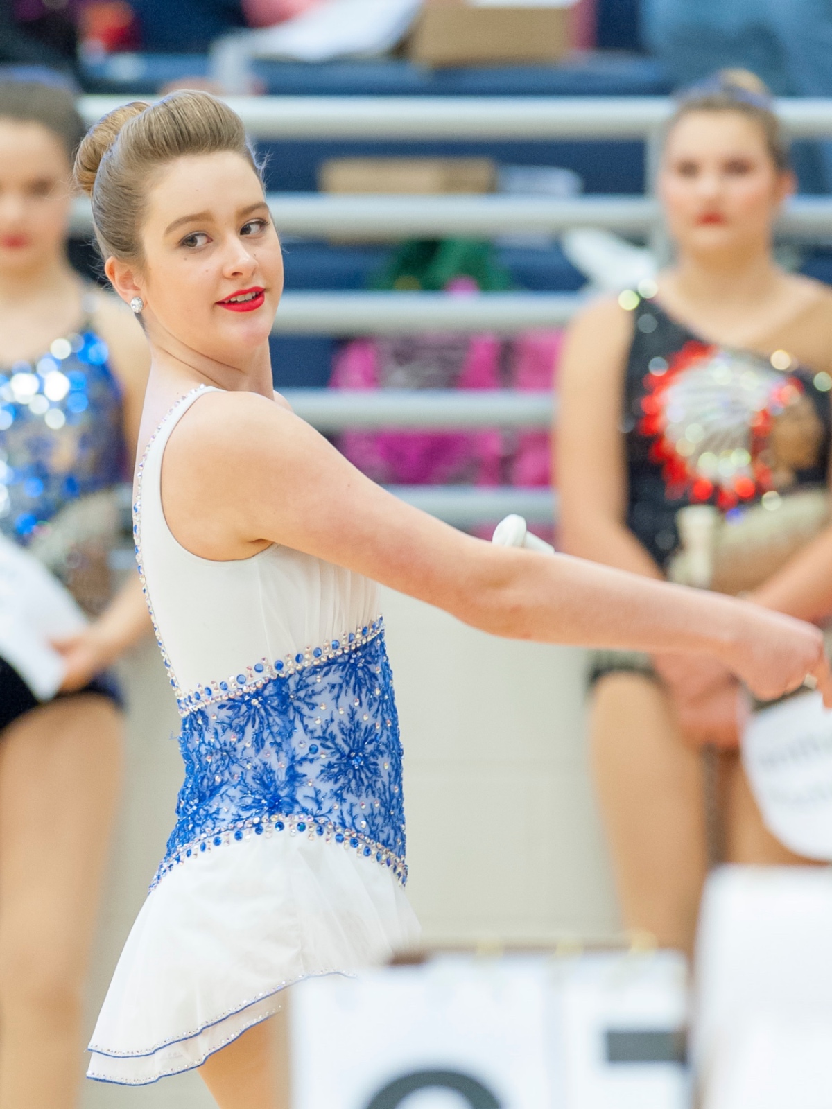 Madison Frantzen College Park High School Feature Baton Twirler