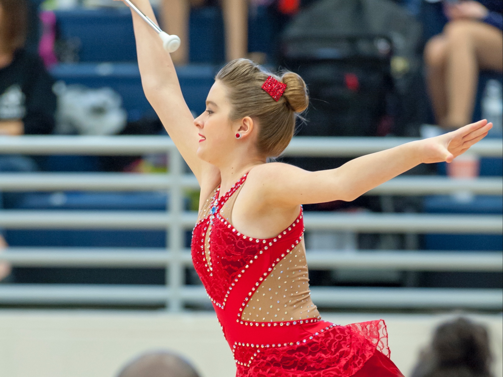 Madison Frantzen College Park High School Feature Baton Twirler