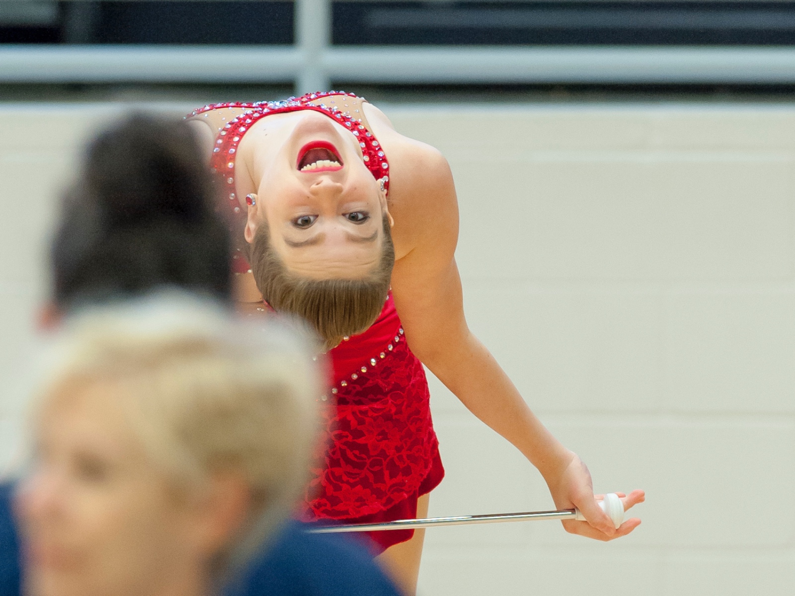 Madison Frantzen College Park High School Feature Baton Twirler